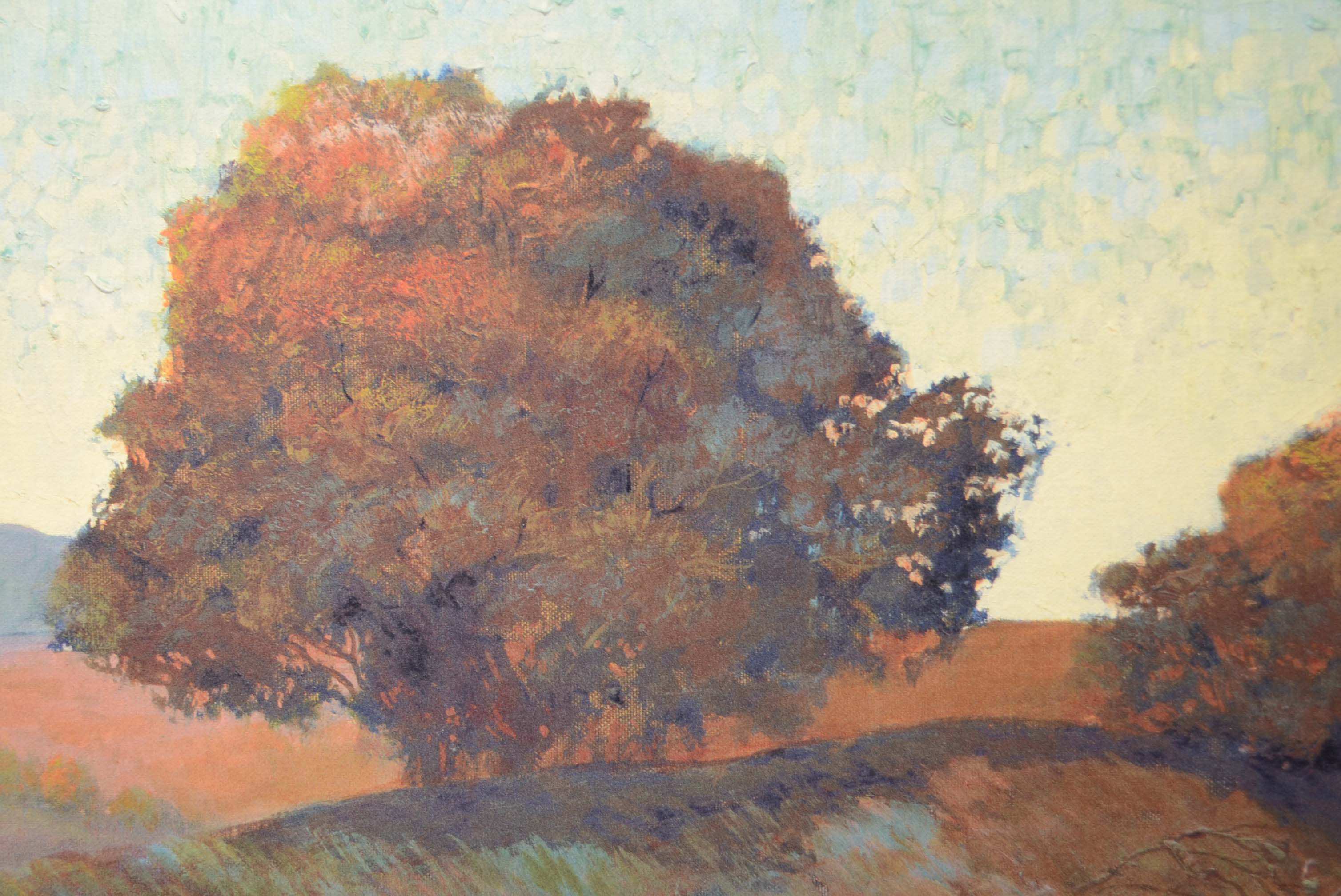 Donald Munz Limited Edition Offset Lithograph "Winding Creek"