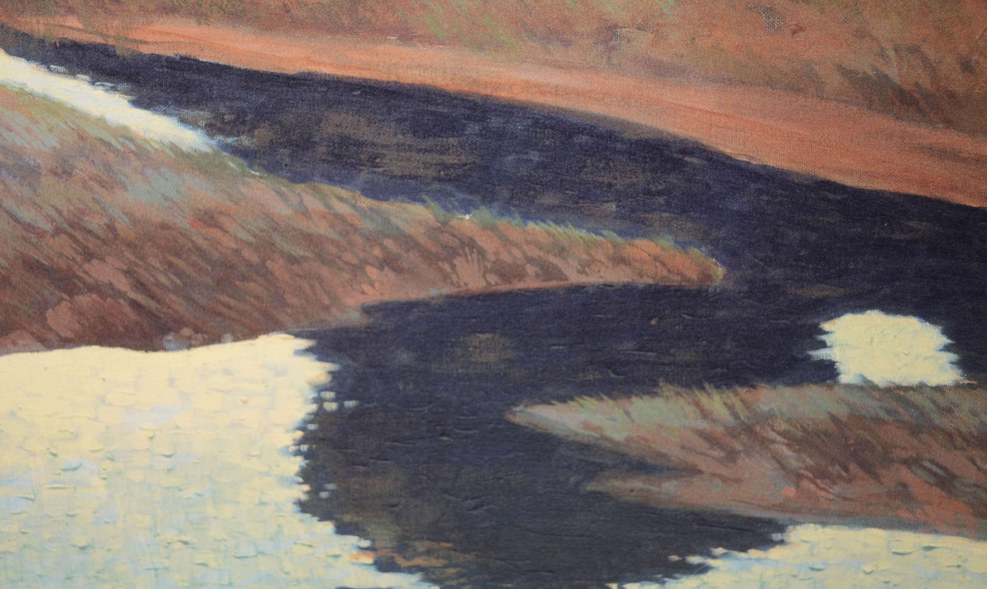 Donald Munz Limited Edition Offset Lithograph "Winding Creek"