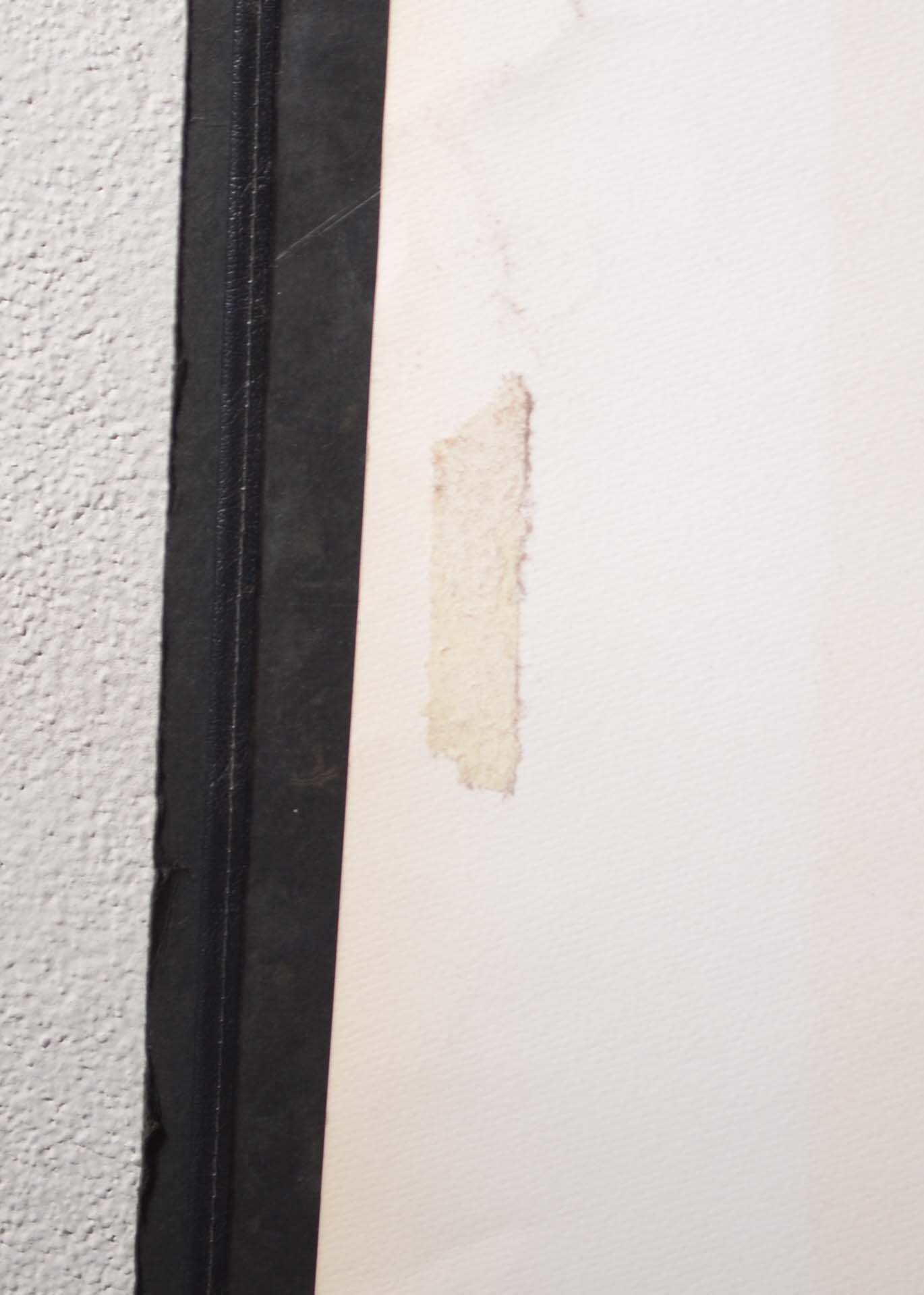 Amanda Block Offset Lithographic Print "Expanding Red"