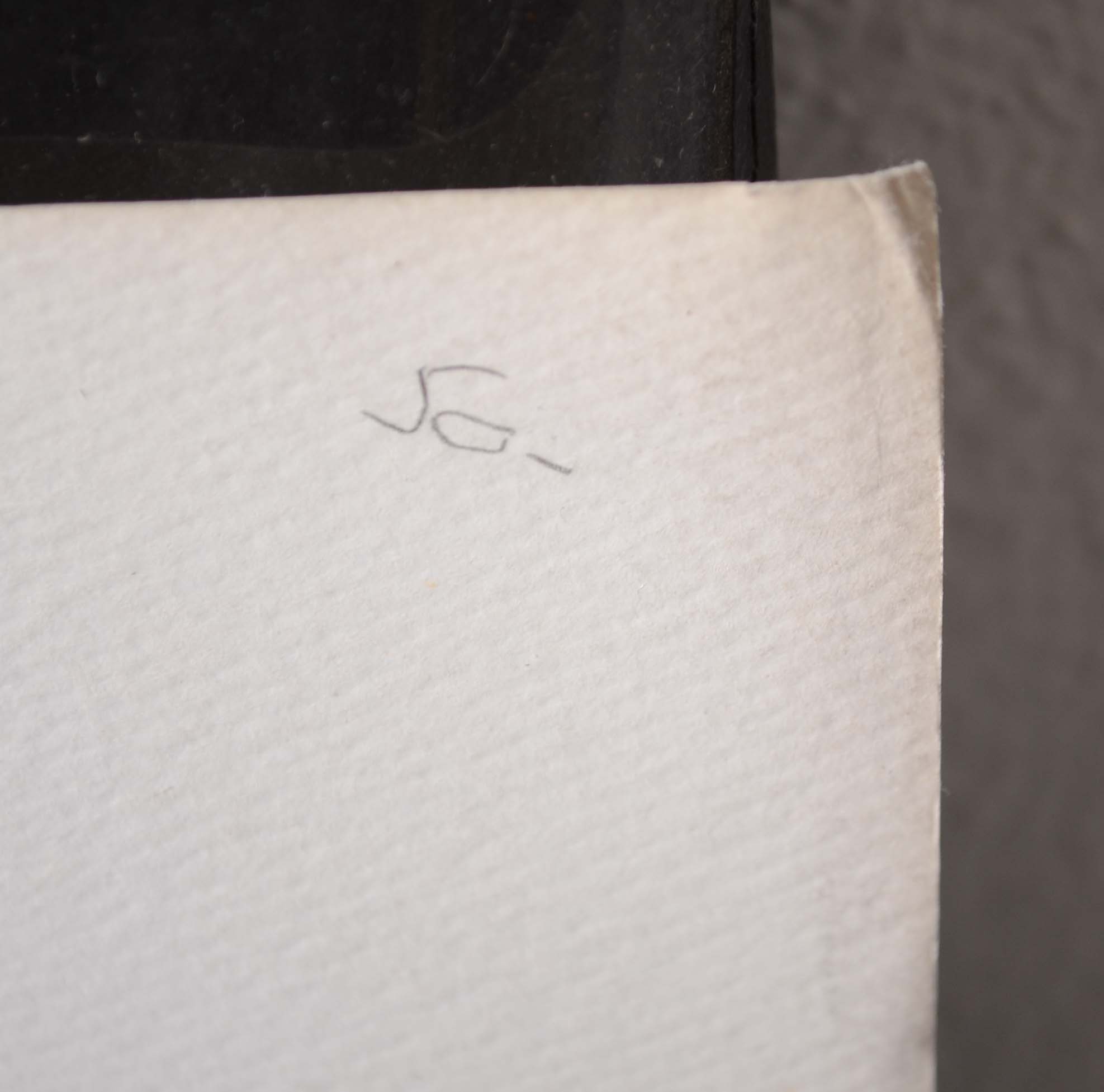 Amanda Block Offset Lithographic Print "Expanding Red"