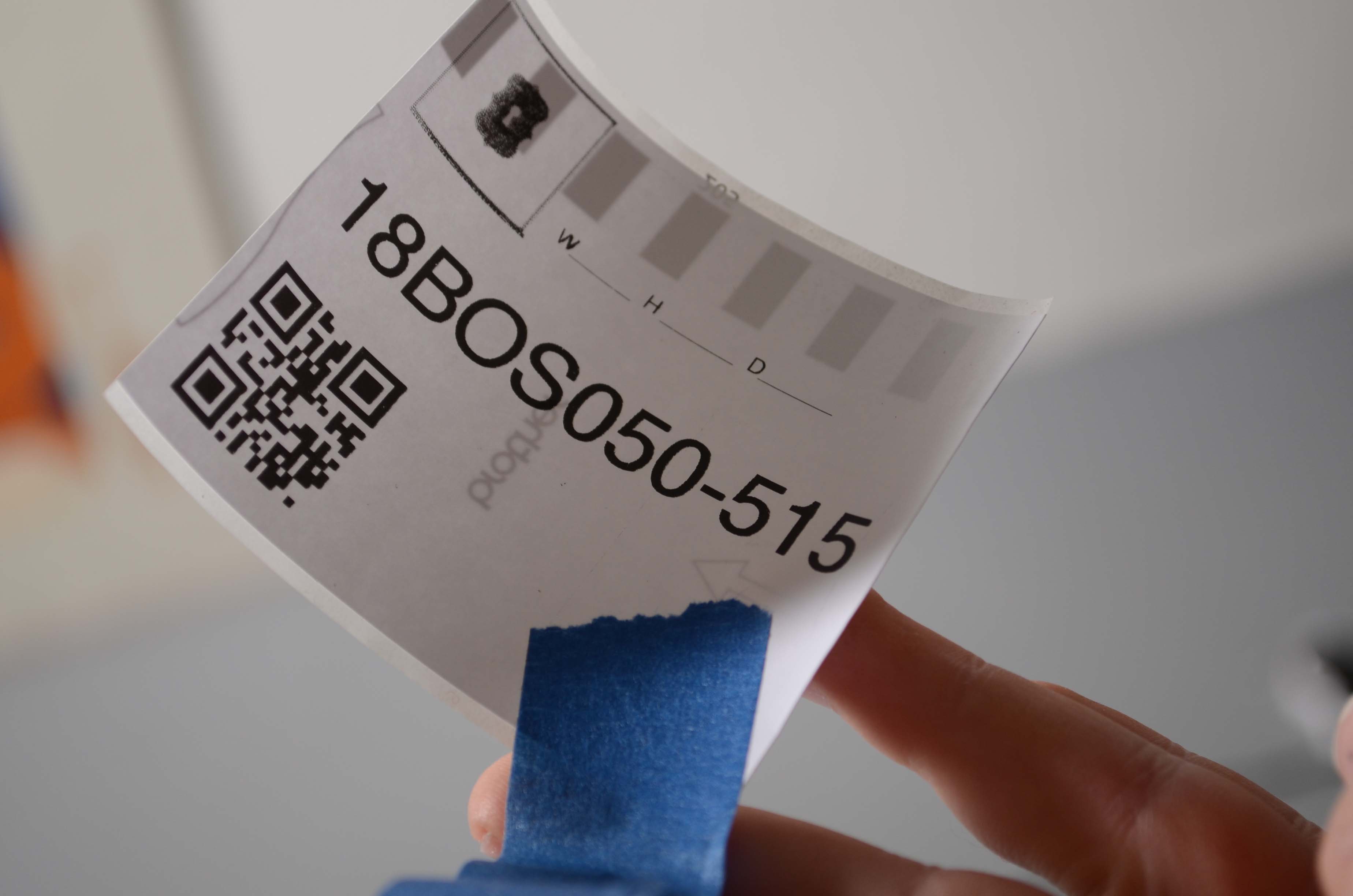 Amanda Block Offset Lithographic Print "Expanding Red"