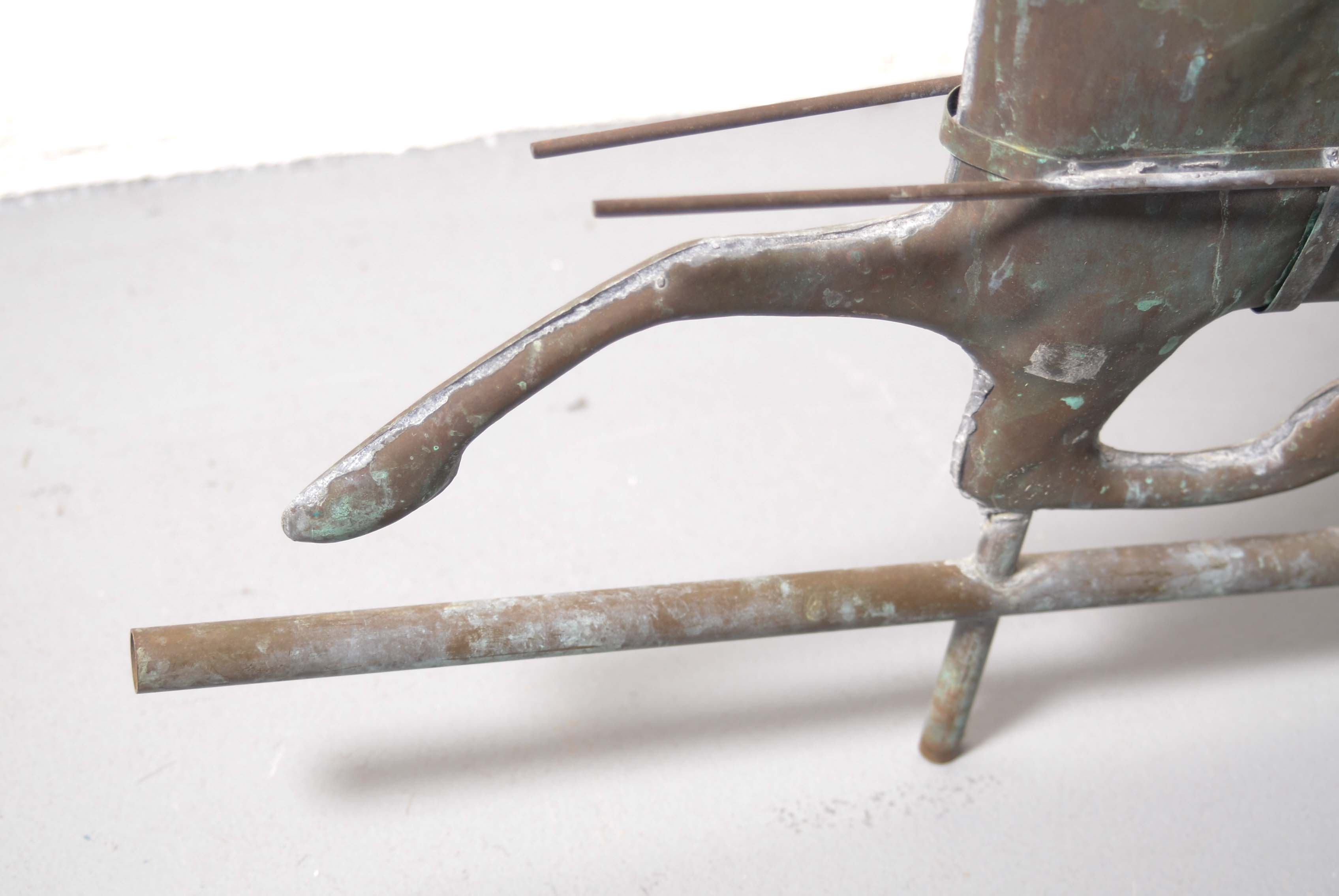 Vintage Harness Racing Horse Weathervane