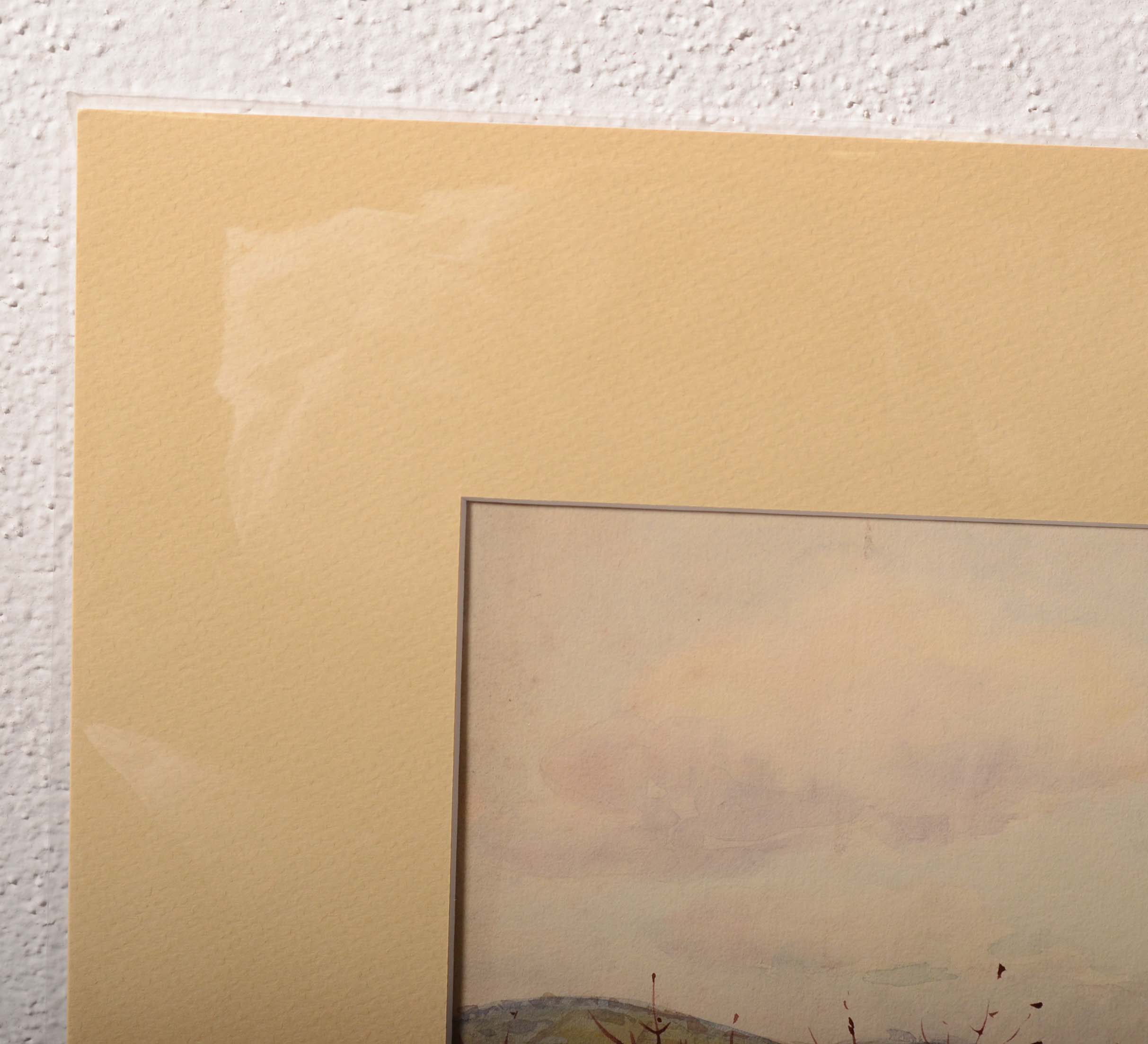 Charles Liedl Watercolor Painting "Briar Cliff"