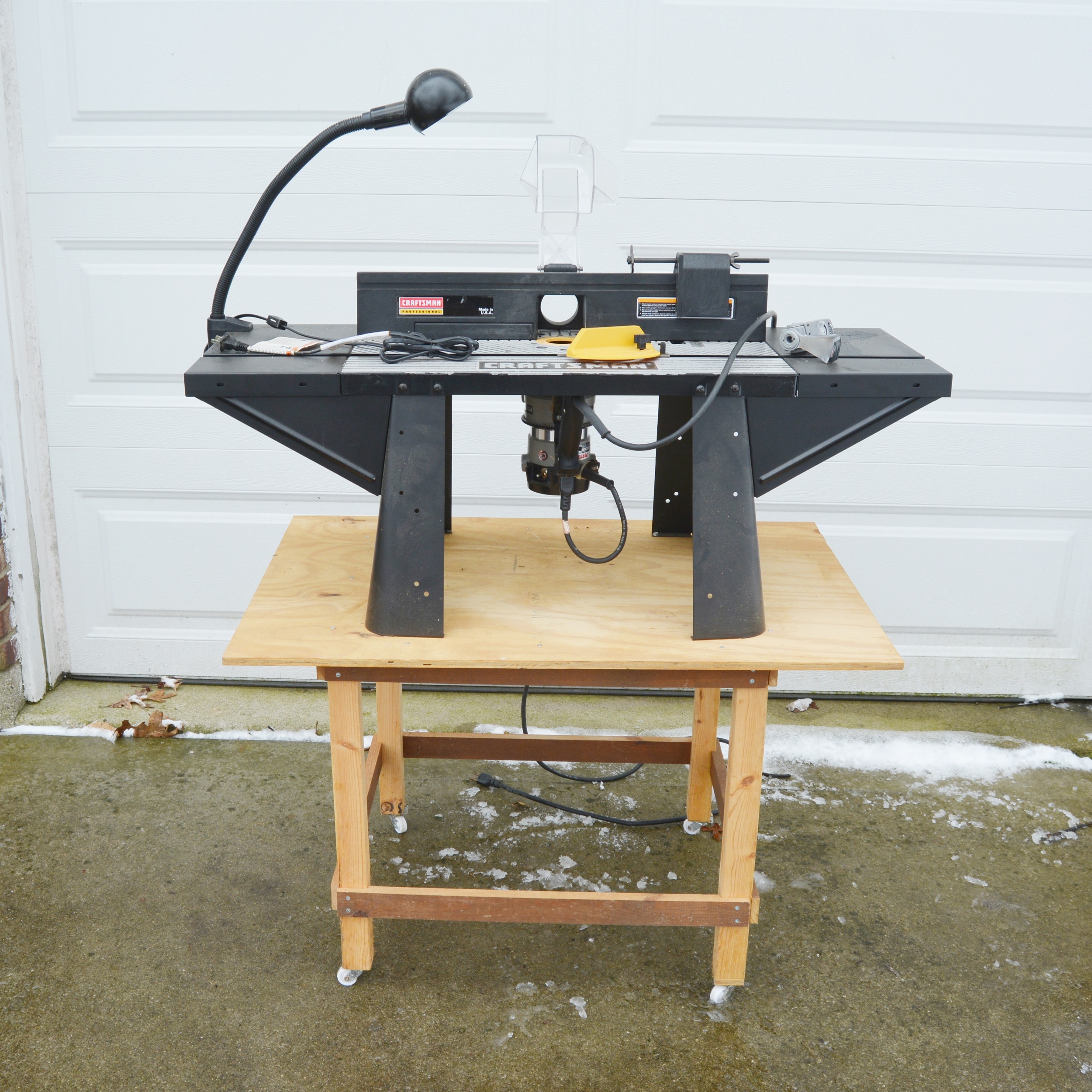 Craftsman Router Table With Porter and Cable Router