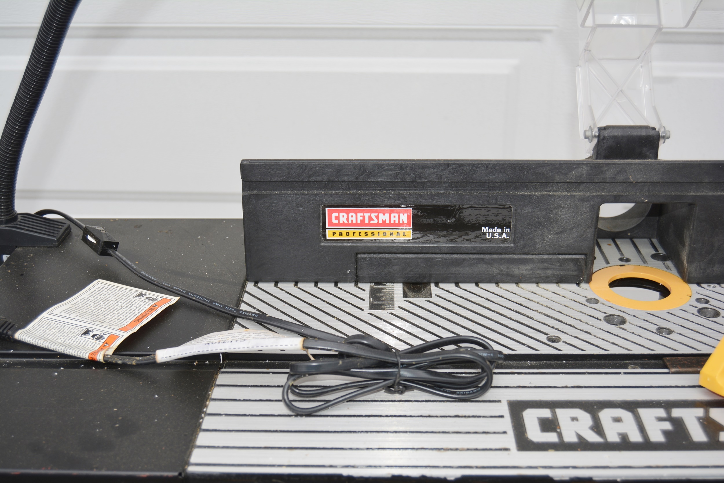 Craftsman Router Table With Porter and Cable Router