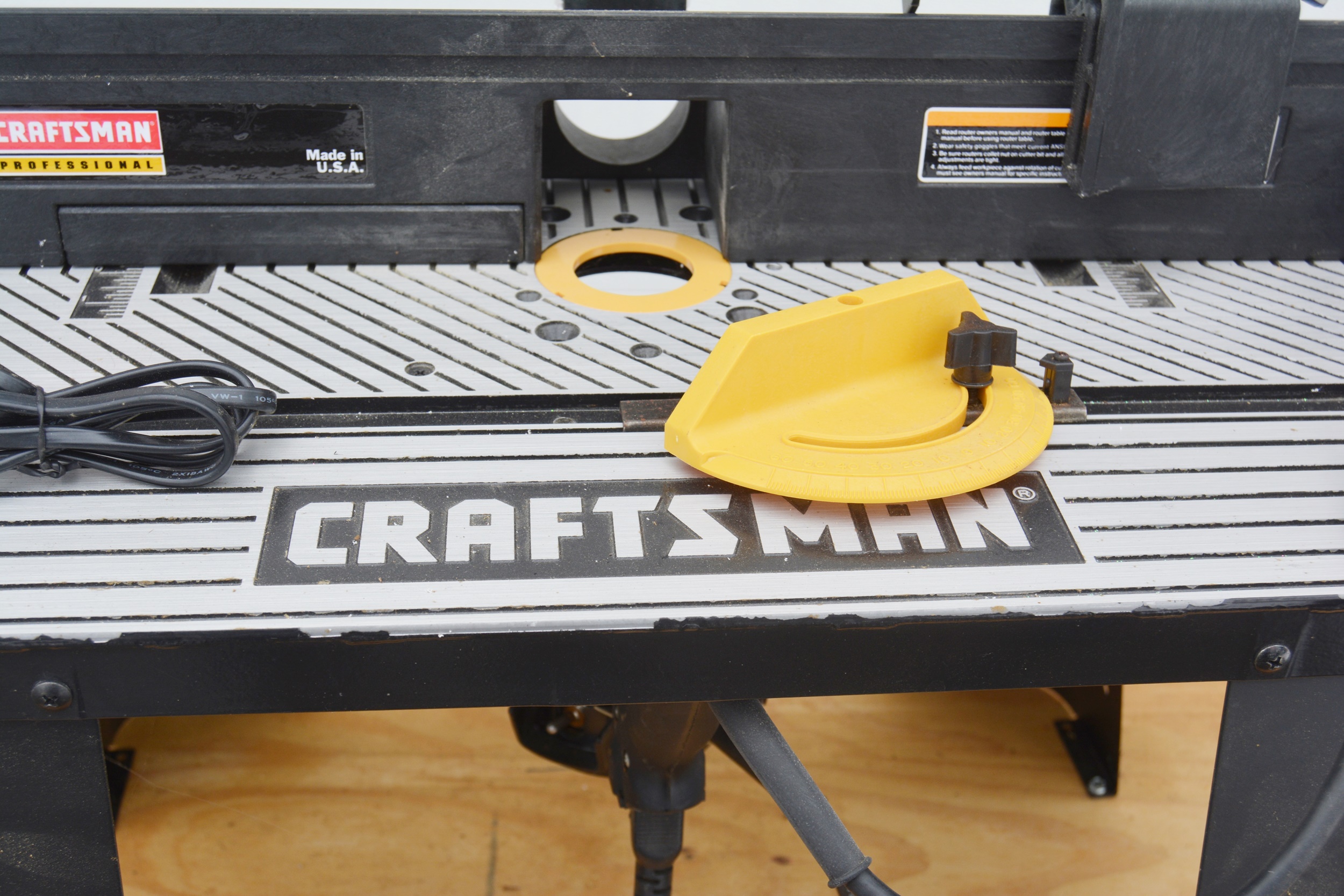 Craftsman Router Table With Porter and Cable Router