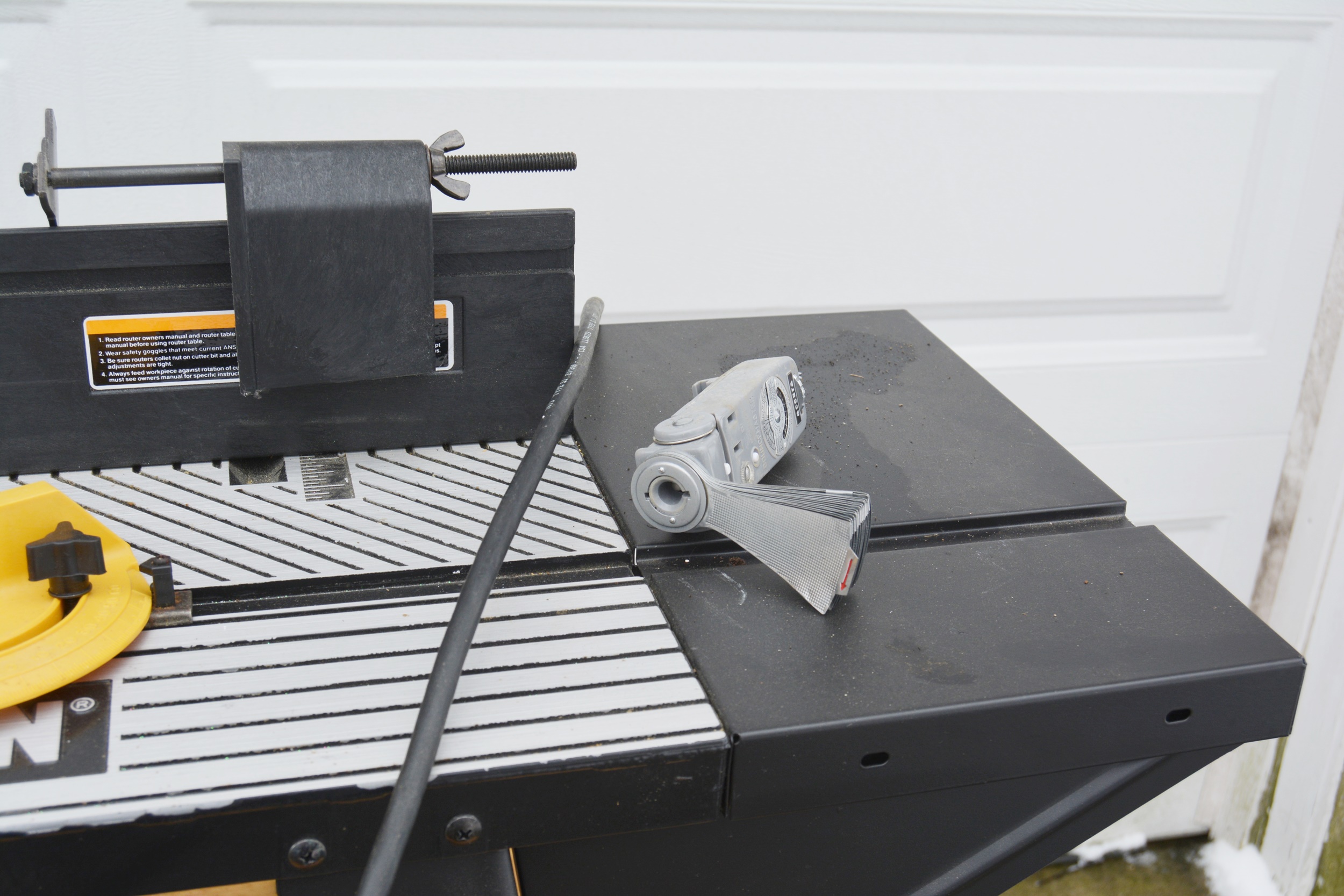 Craftsman Router Table With Porter and Cable Router