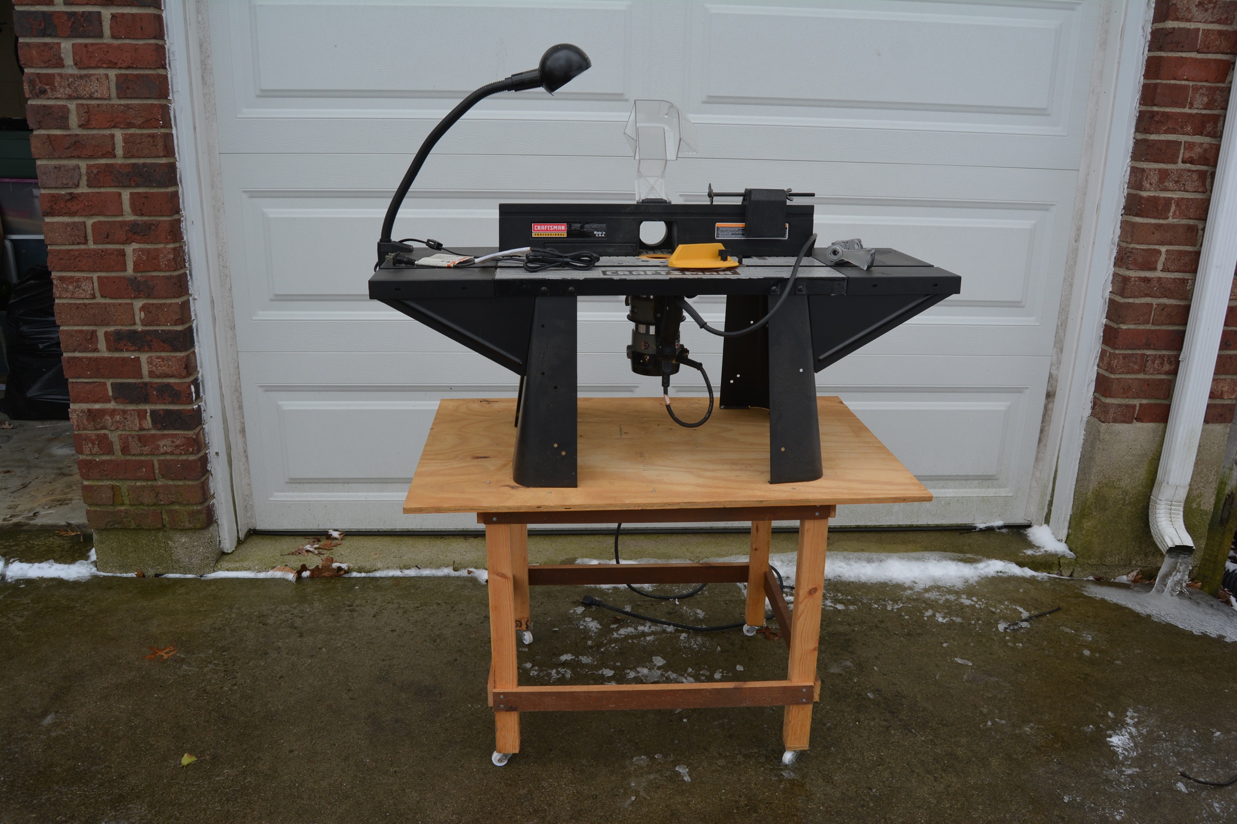 Craftsman Router Table With Porter and Cable Router