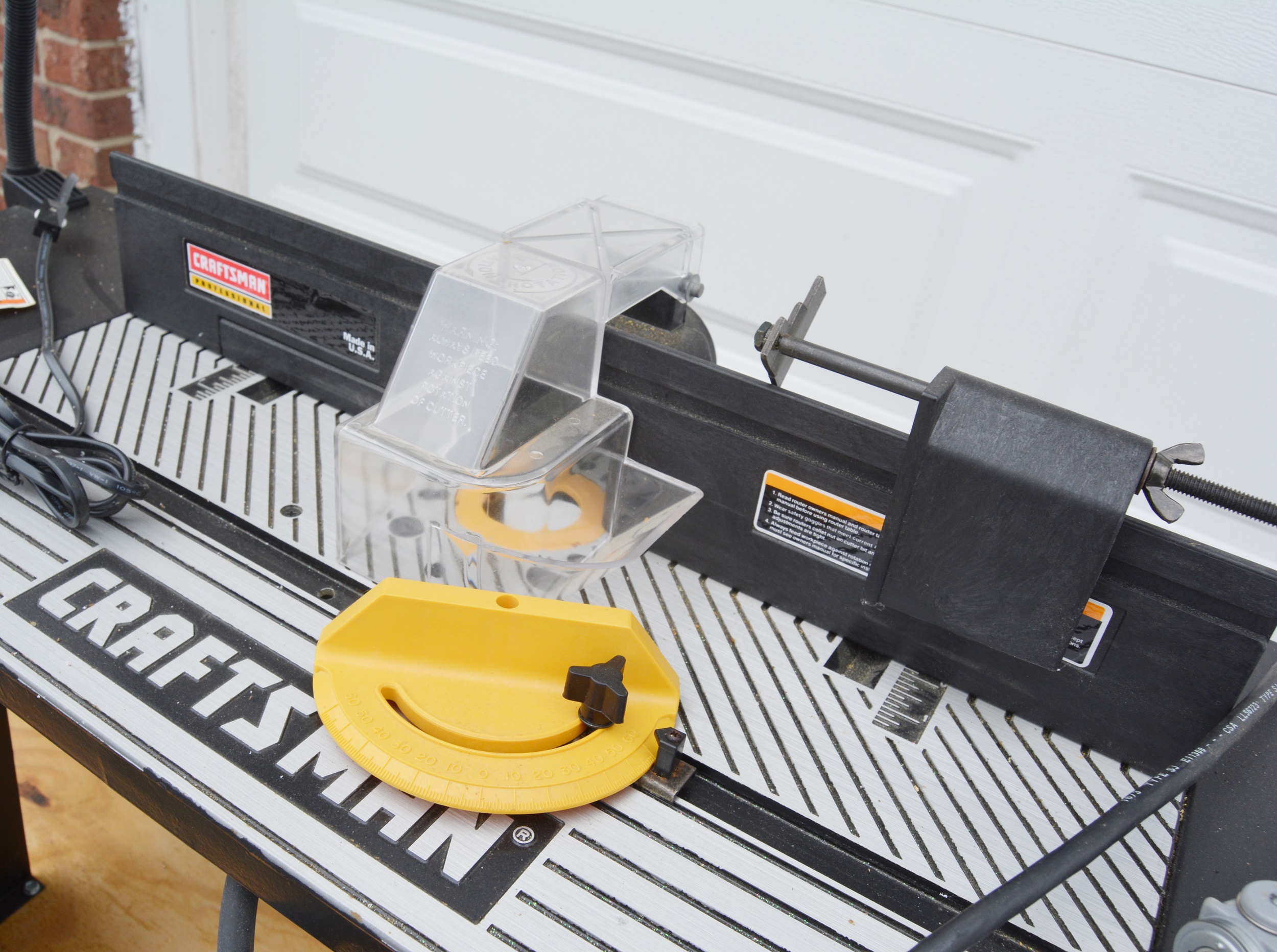 Craftsman Router Table With Porter and Cable Router