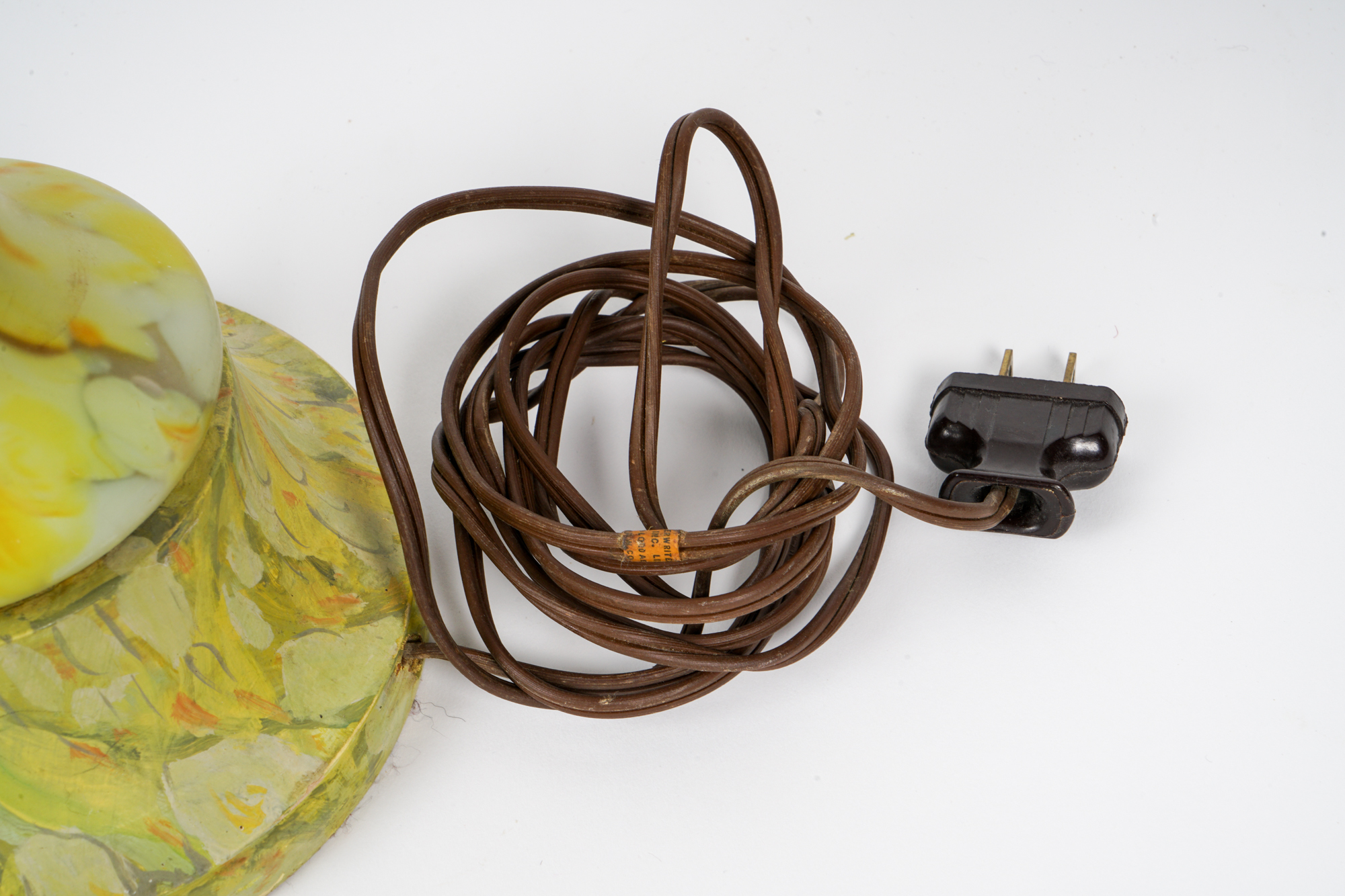 Vintage Art Glass Table Lamps