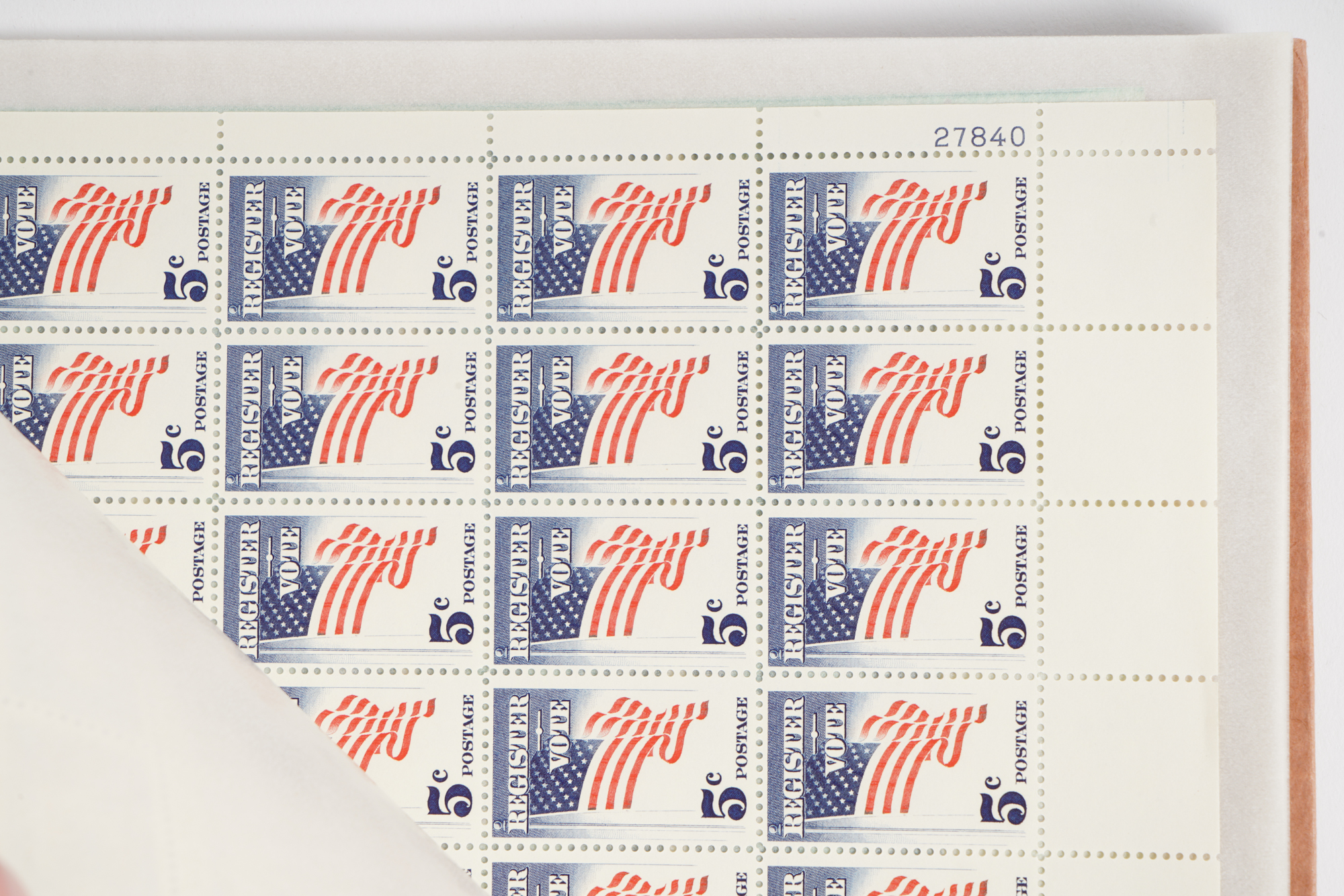 United States Mint Sheet and Other Vintage Postage Stamps