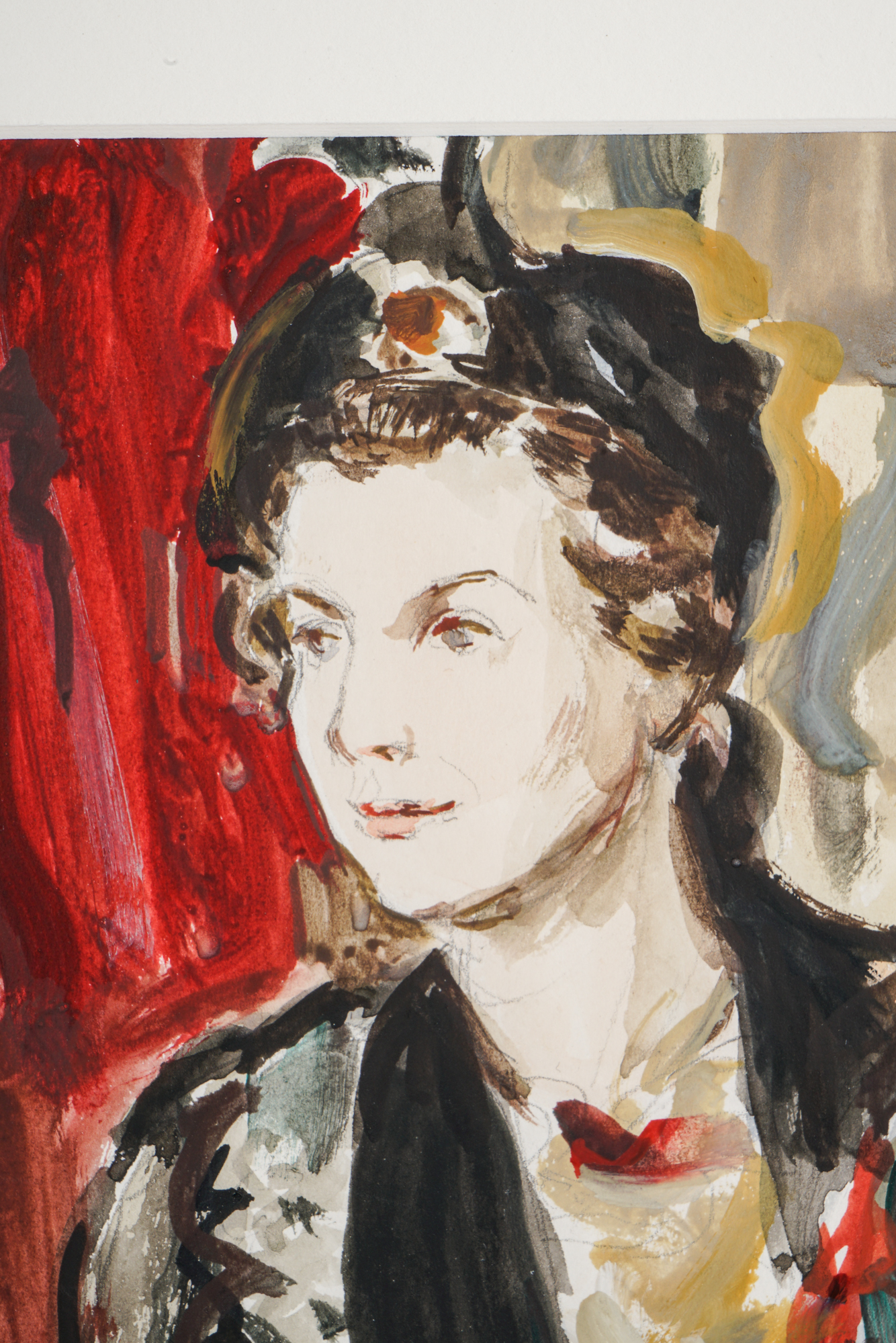 Watercolor Painting Attributed to James Drummond Herbert