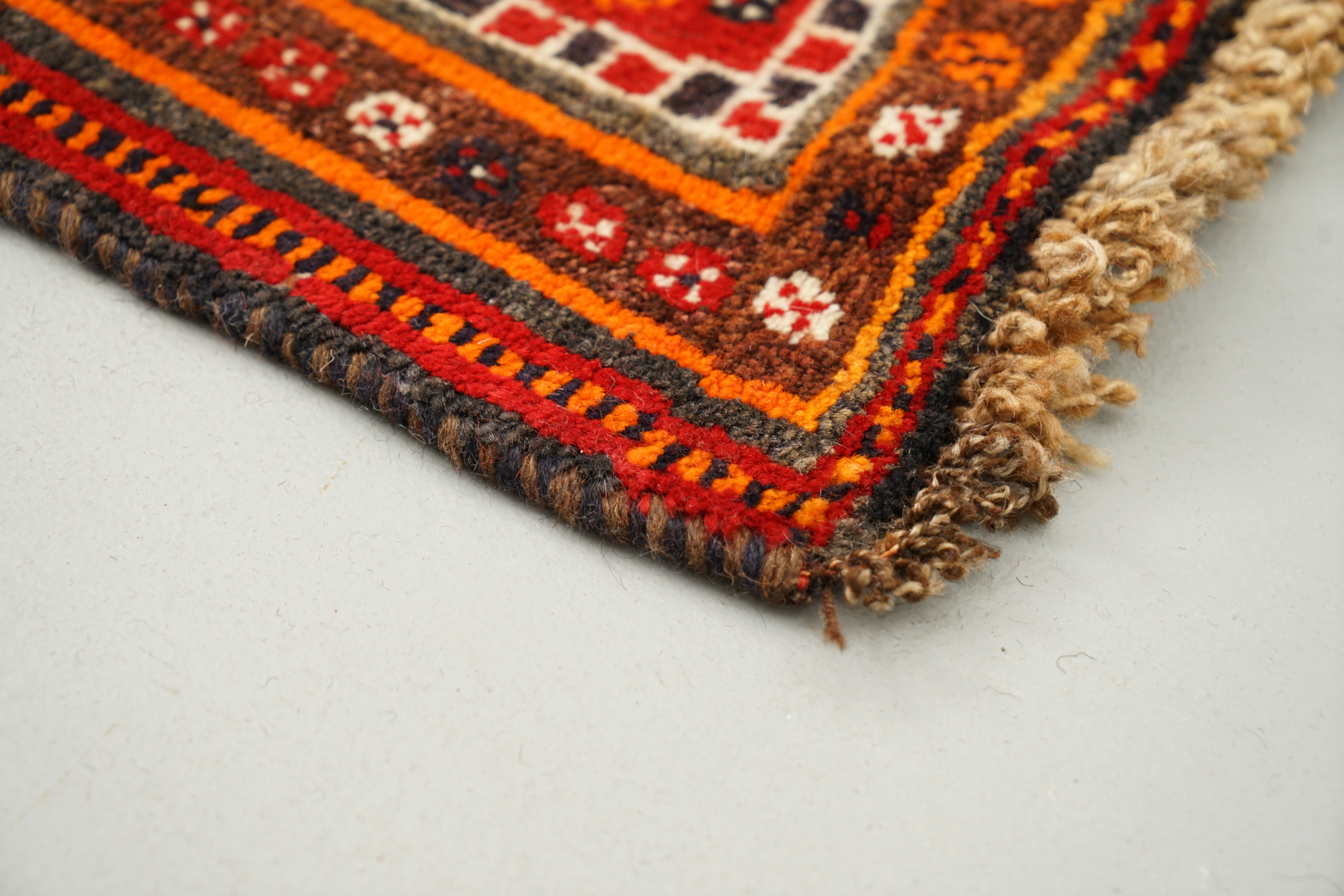 Hand-Knotted Persian Abadeh Wool Area Rug