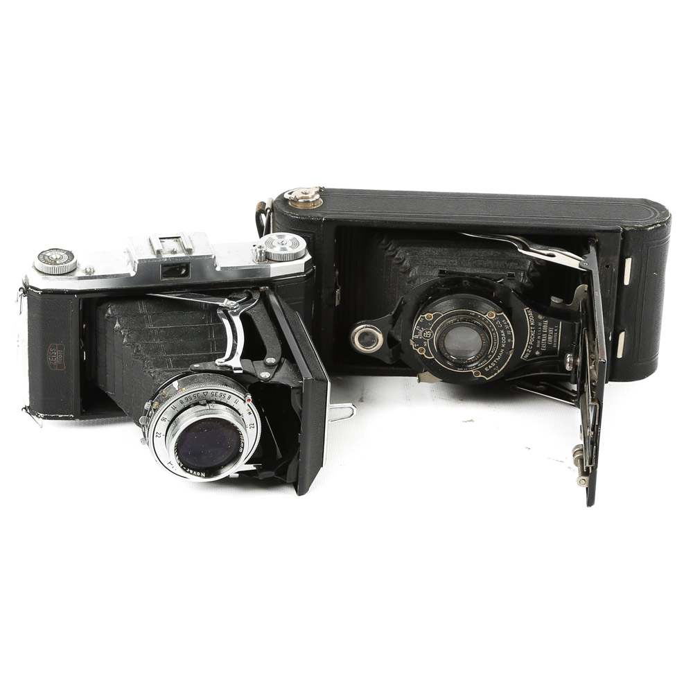 Vintage Zeiss and Kodak Cameras