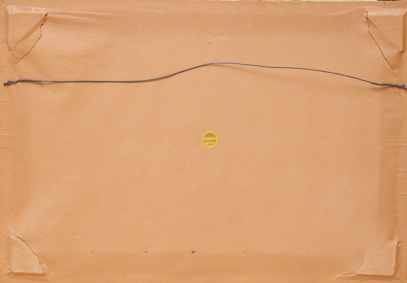 Saint Clair Augustin Mulholland Watercolor and Gouche "Homeward Bound