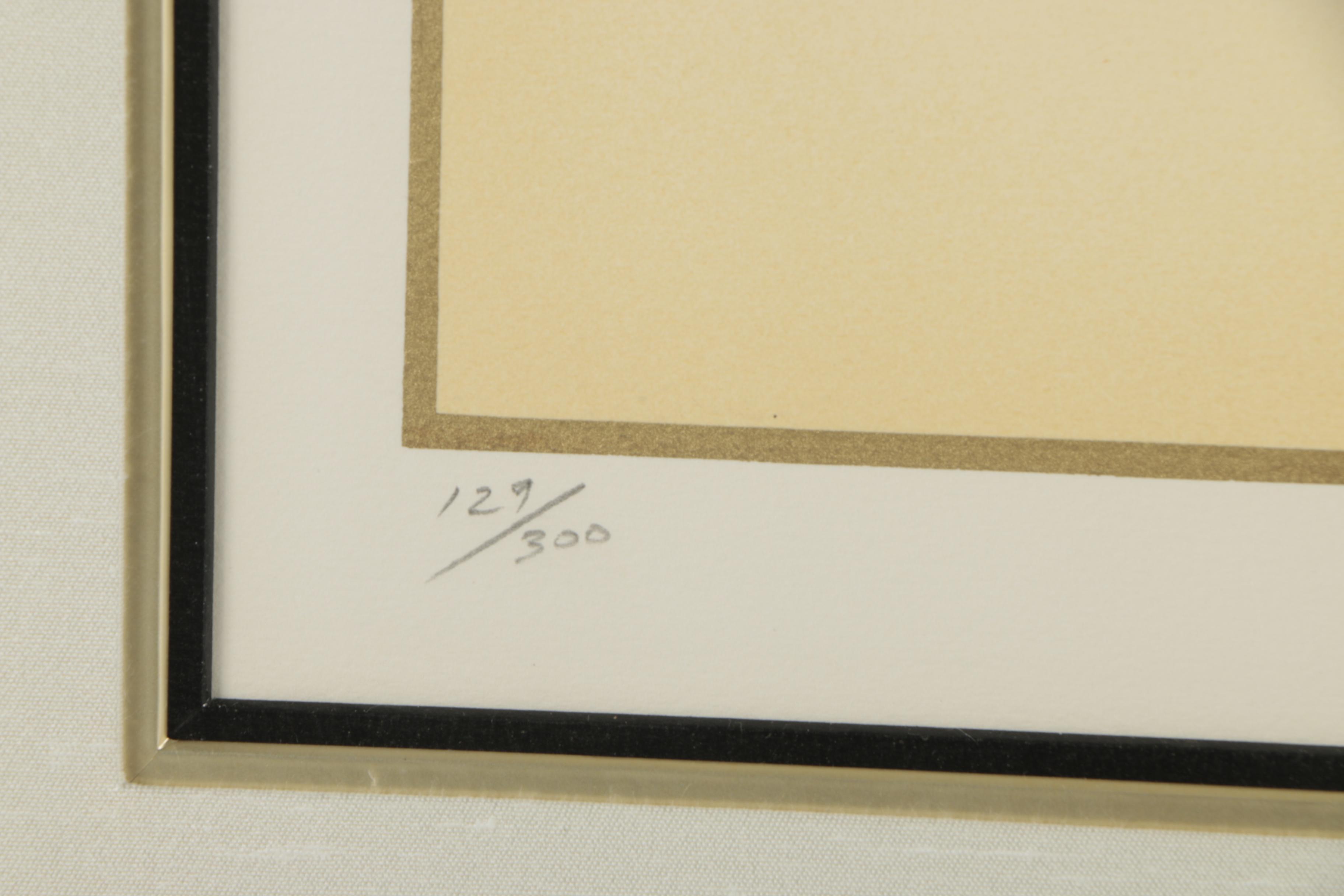 Paul D. Wegner 1989 Lithograph "Maestro"