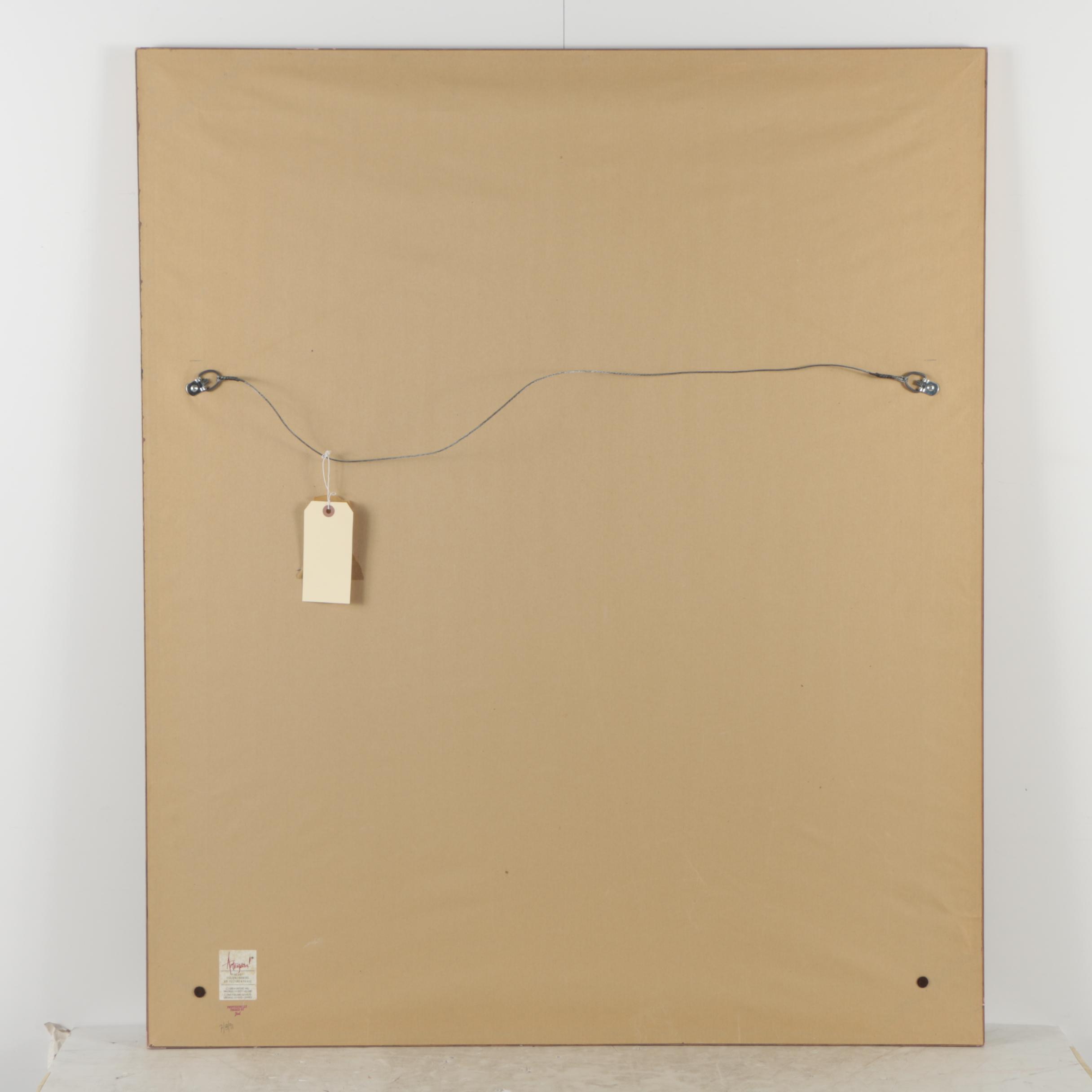 Paul D. Wegner 1989 Lithograph "Maestro"