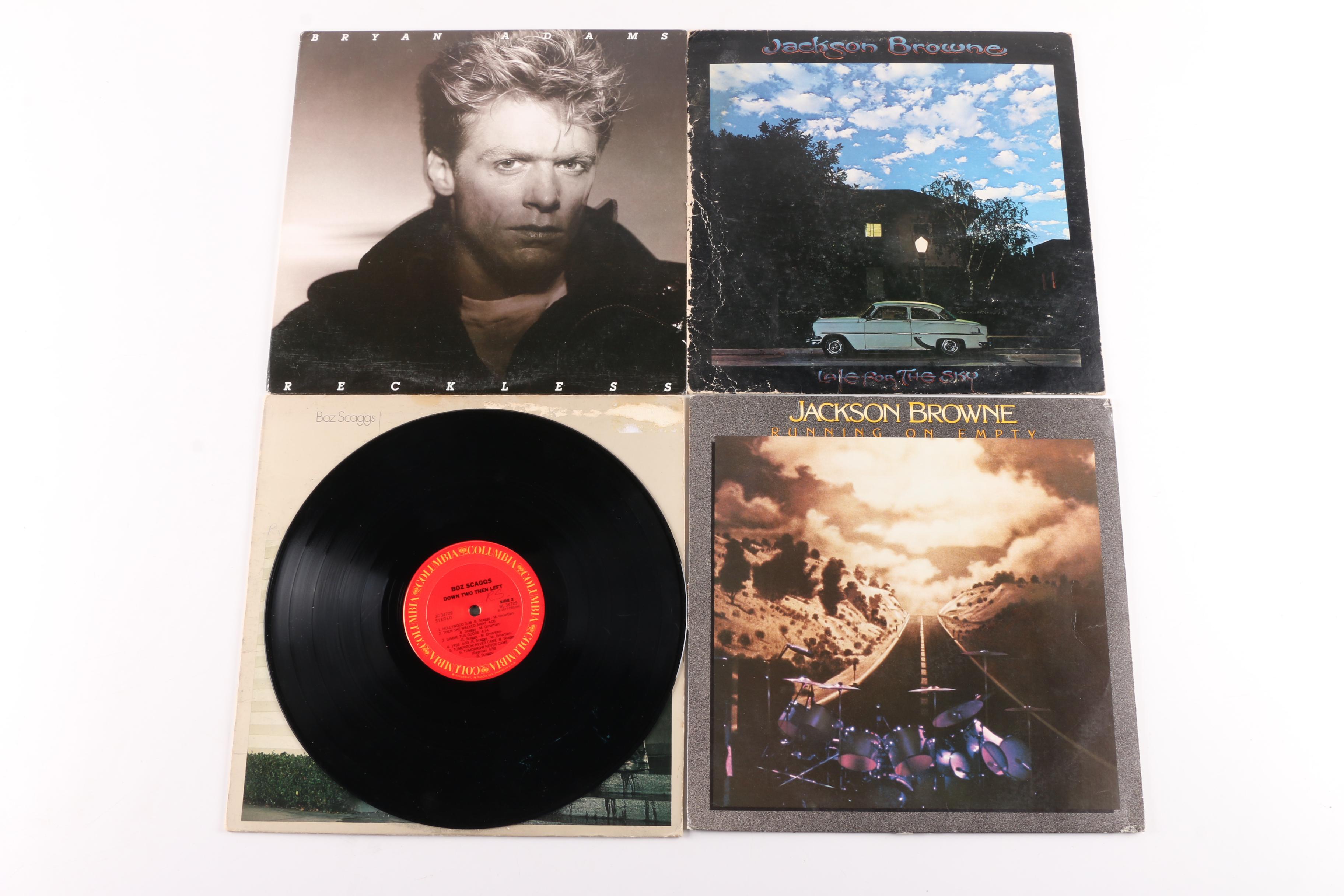 Classic Rock Records Featuring Billy Joel and Jackson Browne