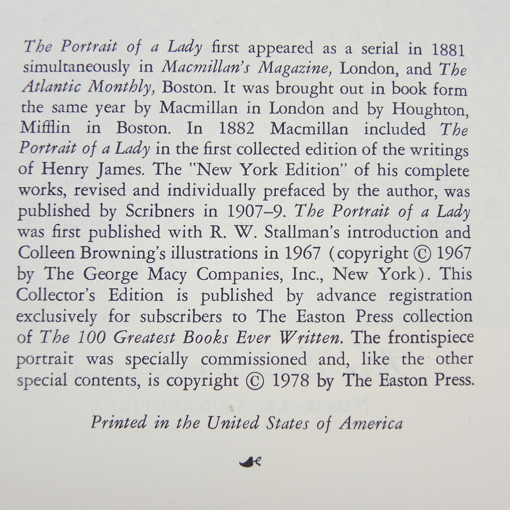 Easton Press Leather Bound Collectors Edition Classic Books