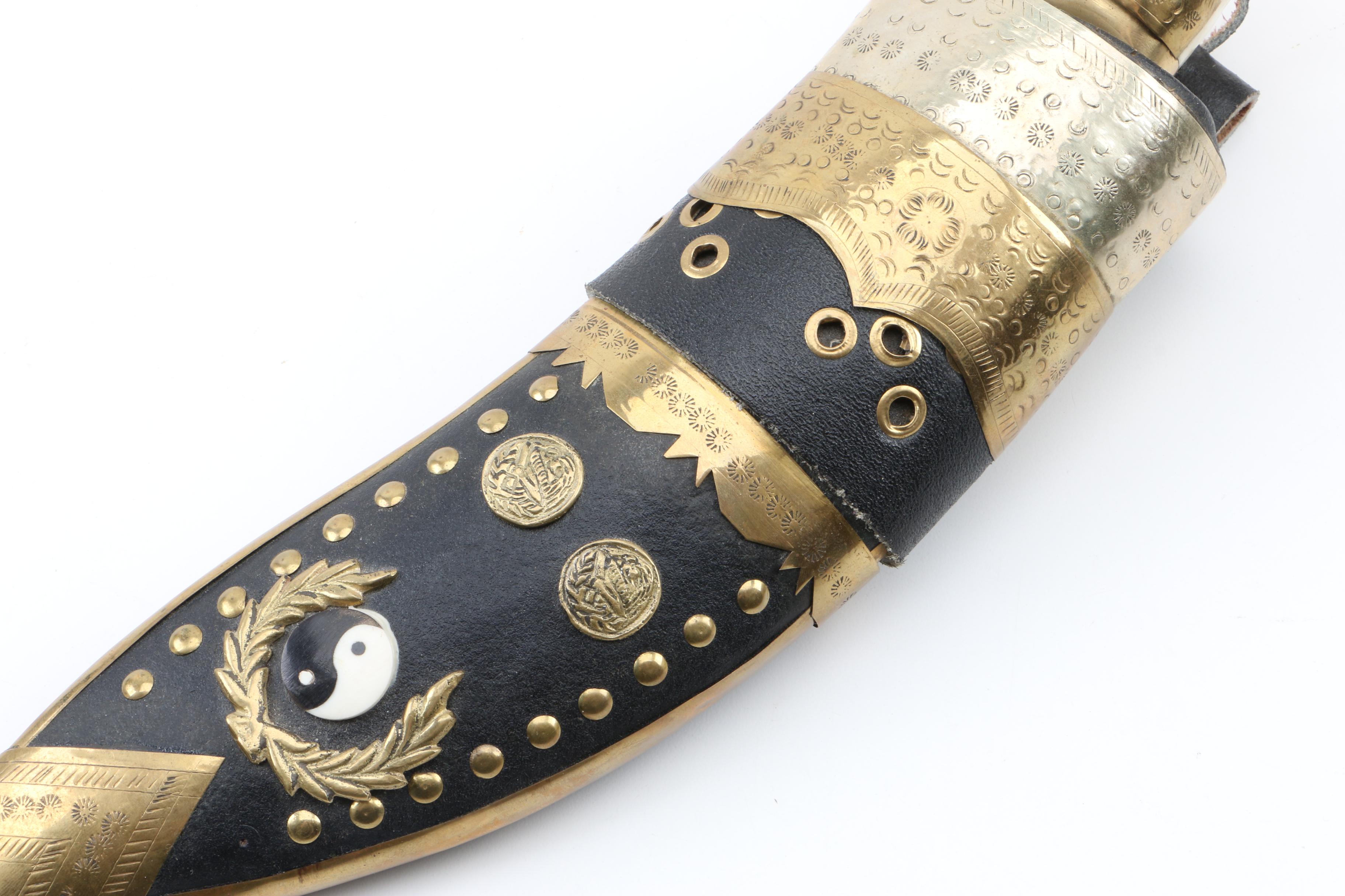 East Asian Inspired Kukri with Karda and Chakmak