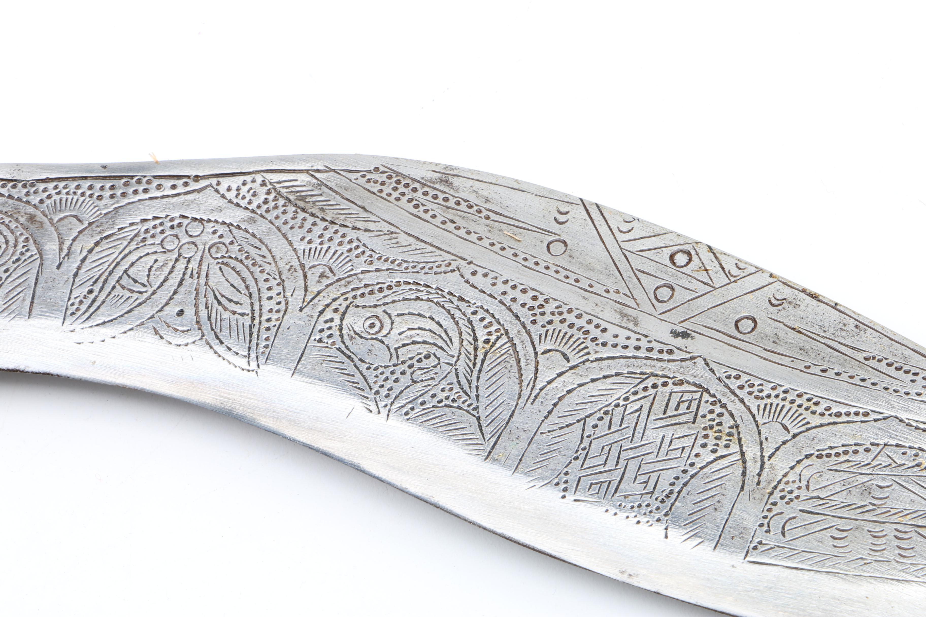 East Asian Inspired Kukri with Karda and Chakmak