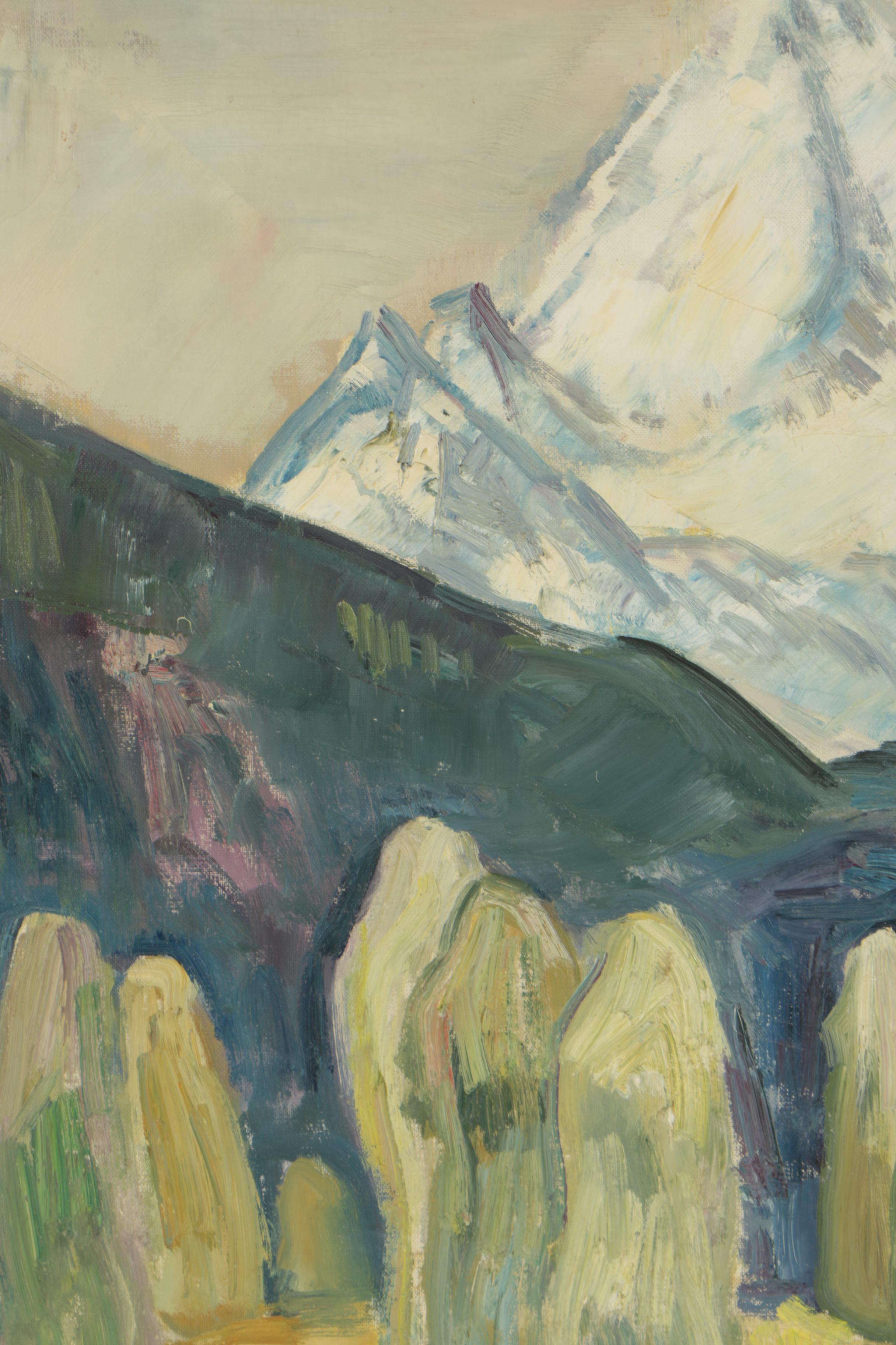 Florian Bosch Oil Landscape Painting