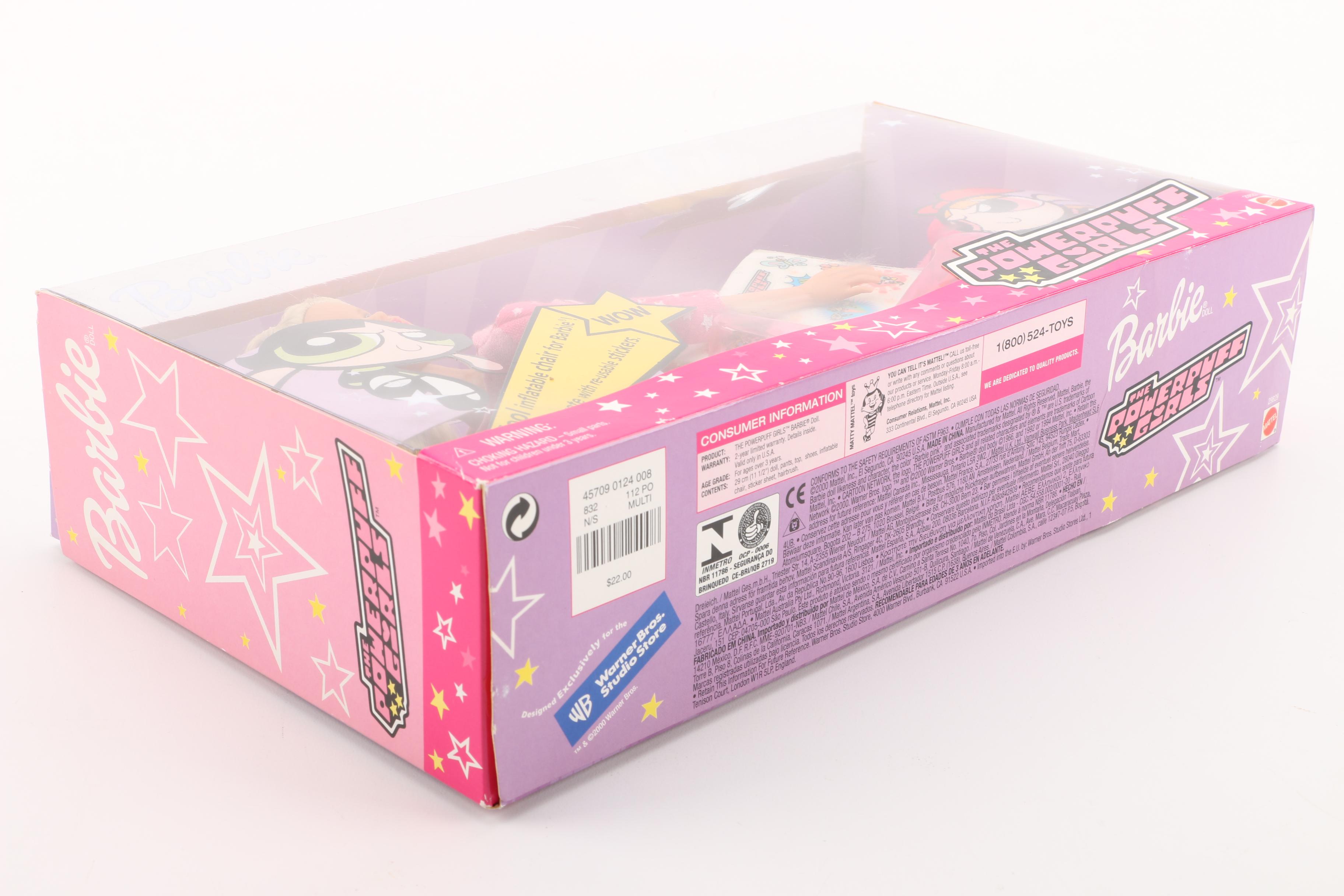 2000 Mattel "The Powerpuff Girls" Barbie Doll
