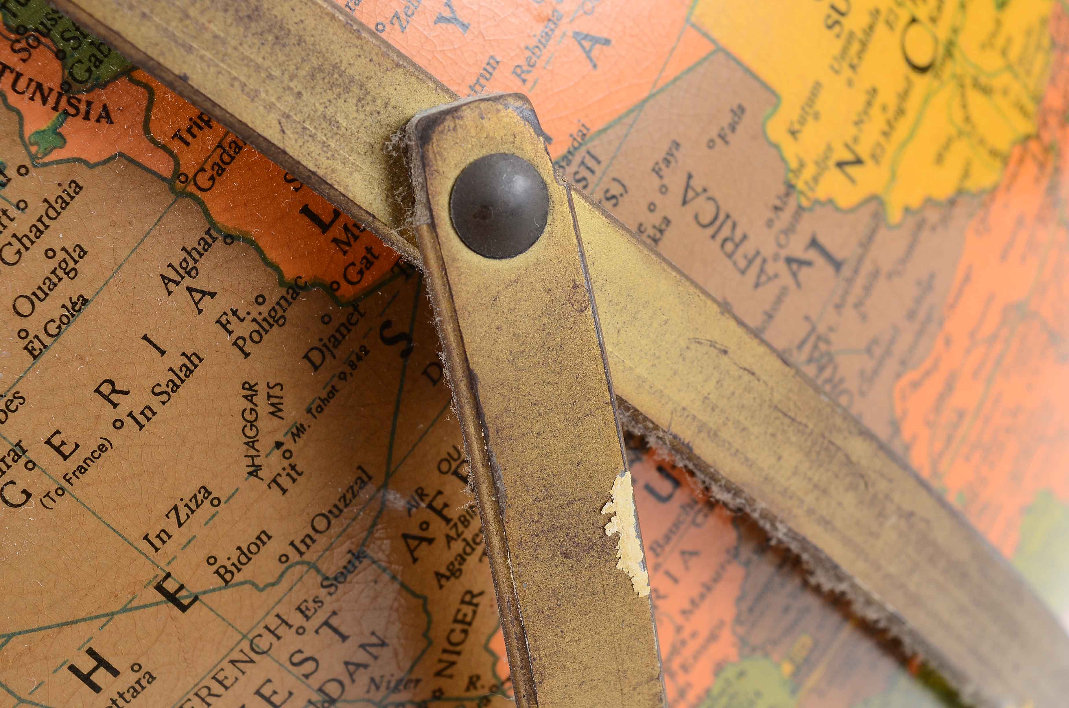 Vintage Replogle 16-Inch Globe