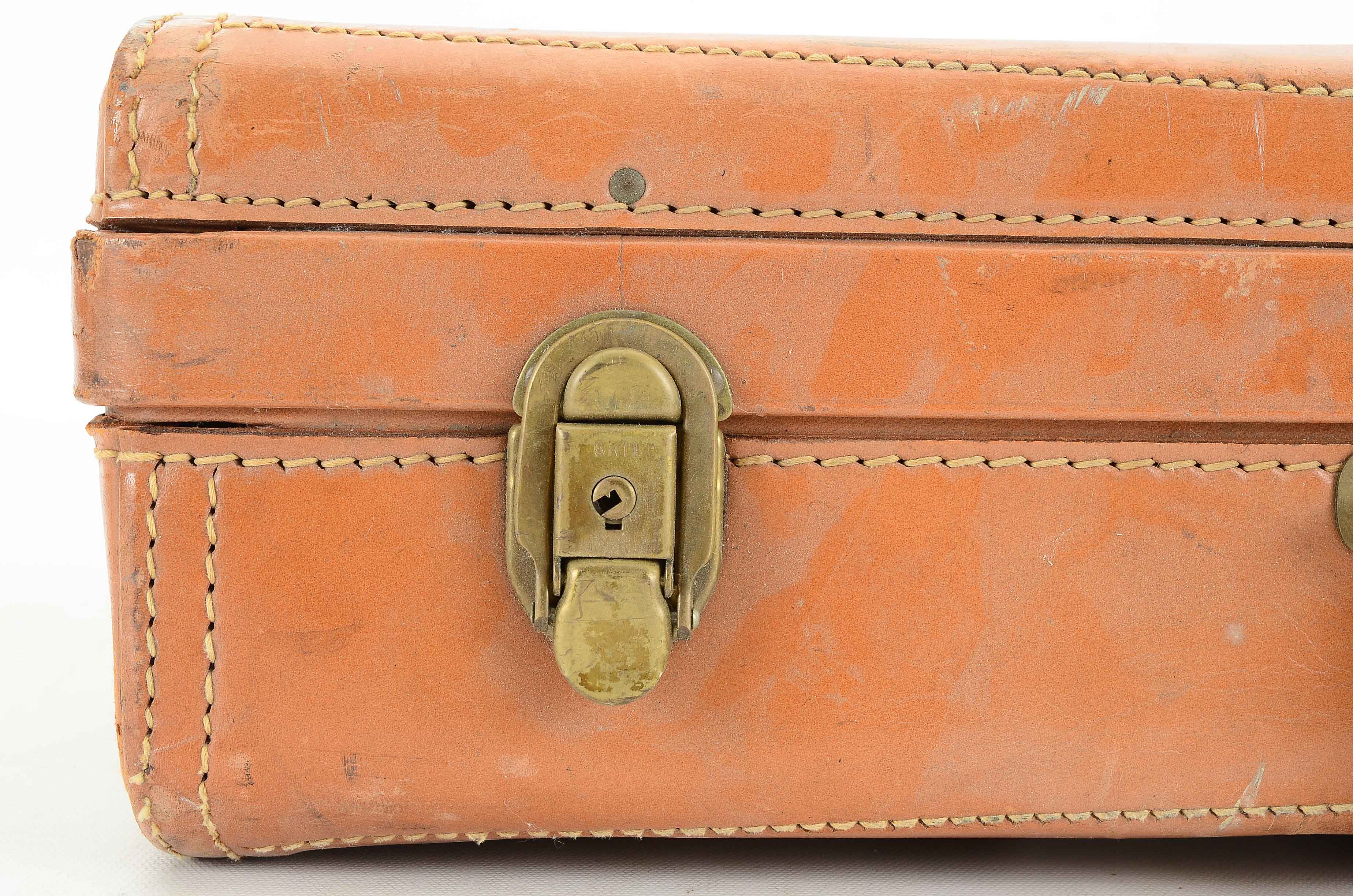 Vintage Hartmann Knocabout Leather Suitcase