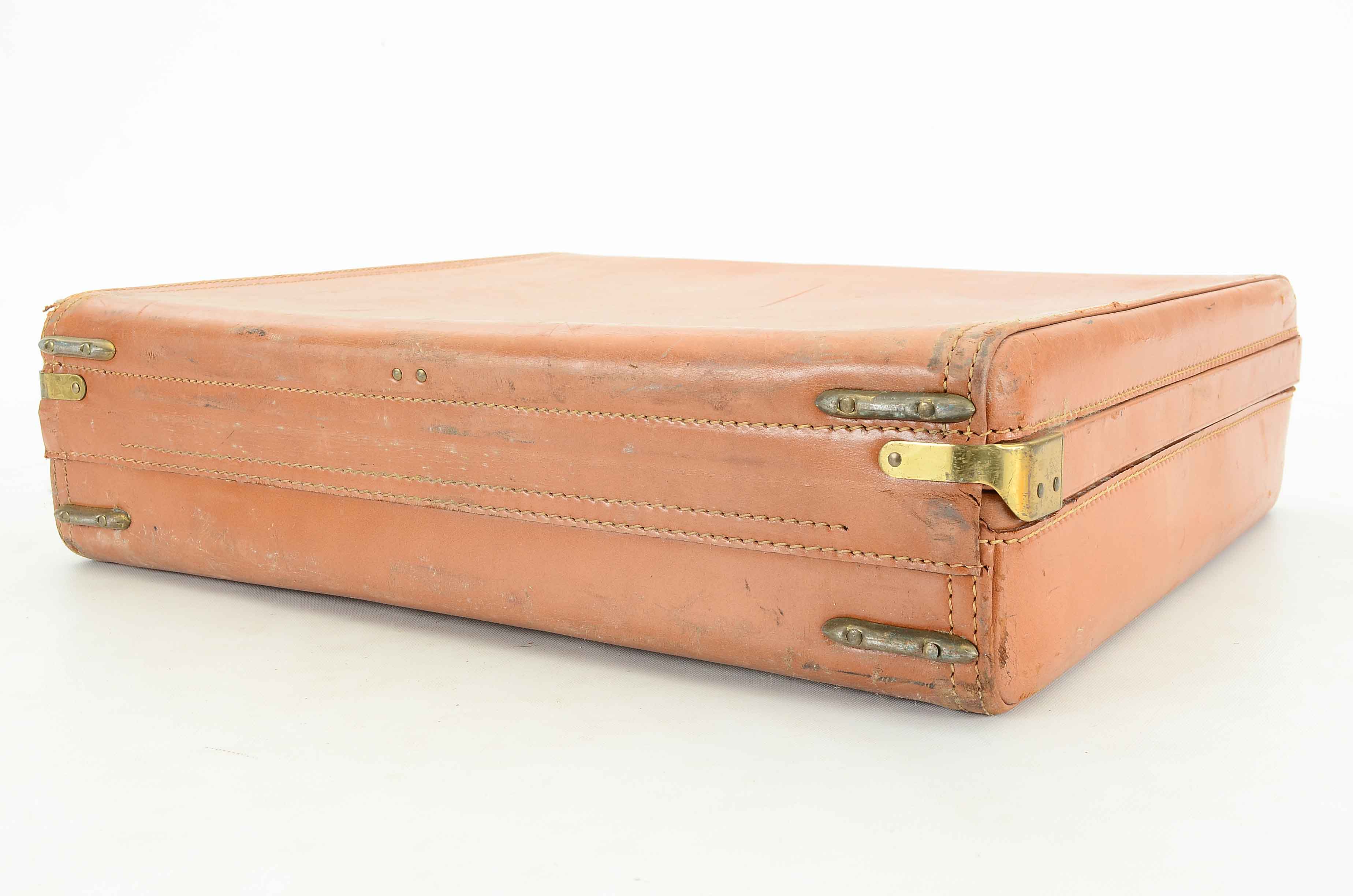 Vintage Hartmann Knocabout Leather Suitcase