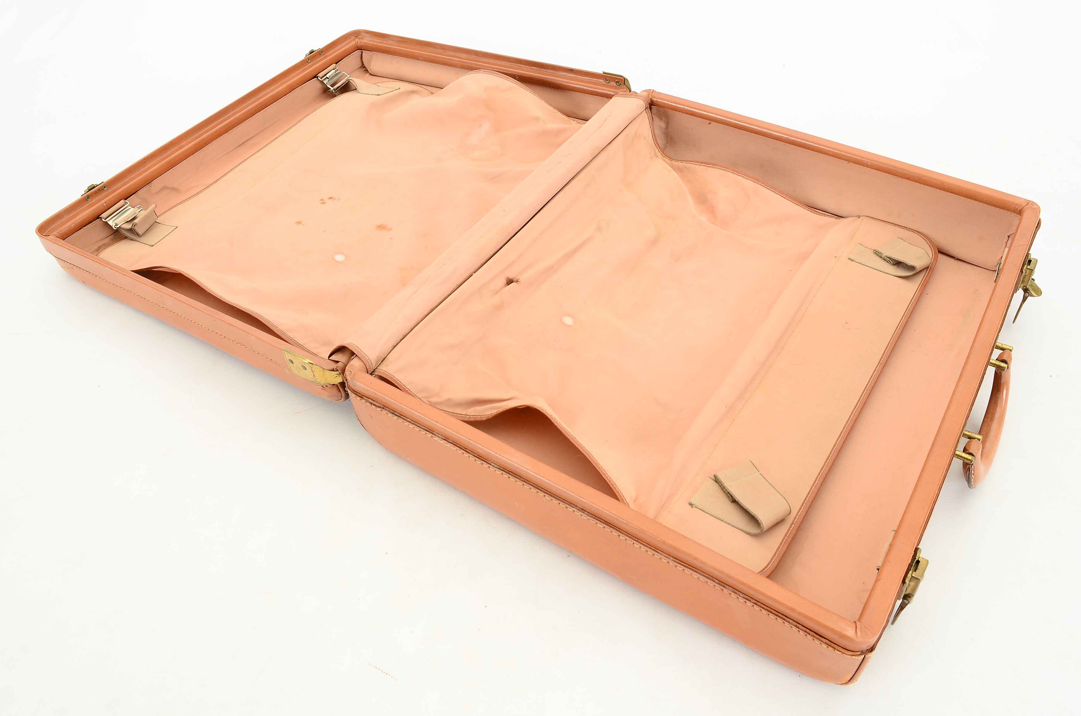 Vintage Hartmann Knocabout Leather Suitcase