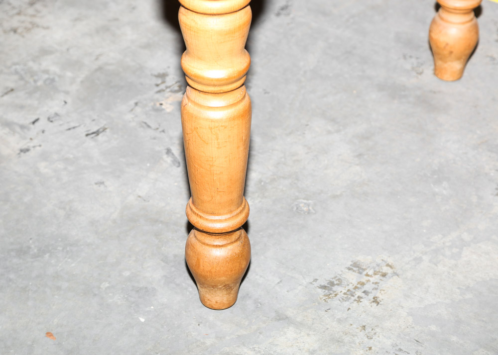 Farmhouse Style Pine Dining Table