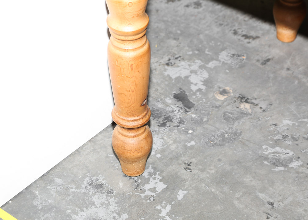 Farmhouse Style Pine Dining Table