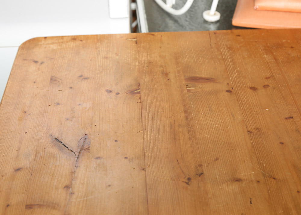 Farmhouse Style Pine Dining Table