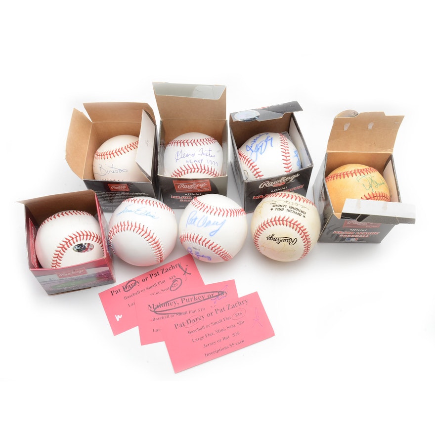 Cincinnati Reds Signed Baseballs