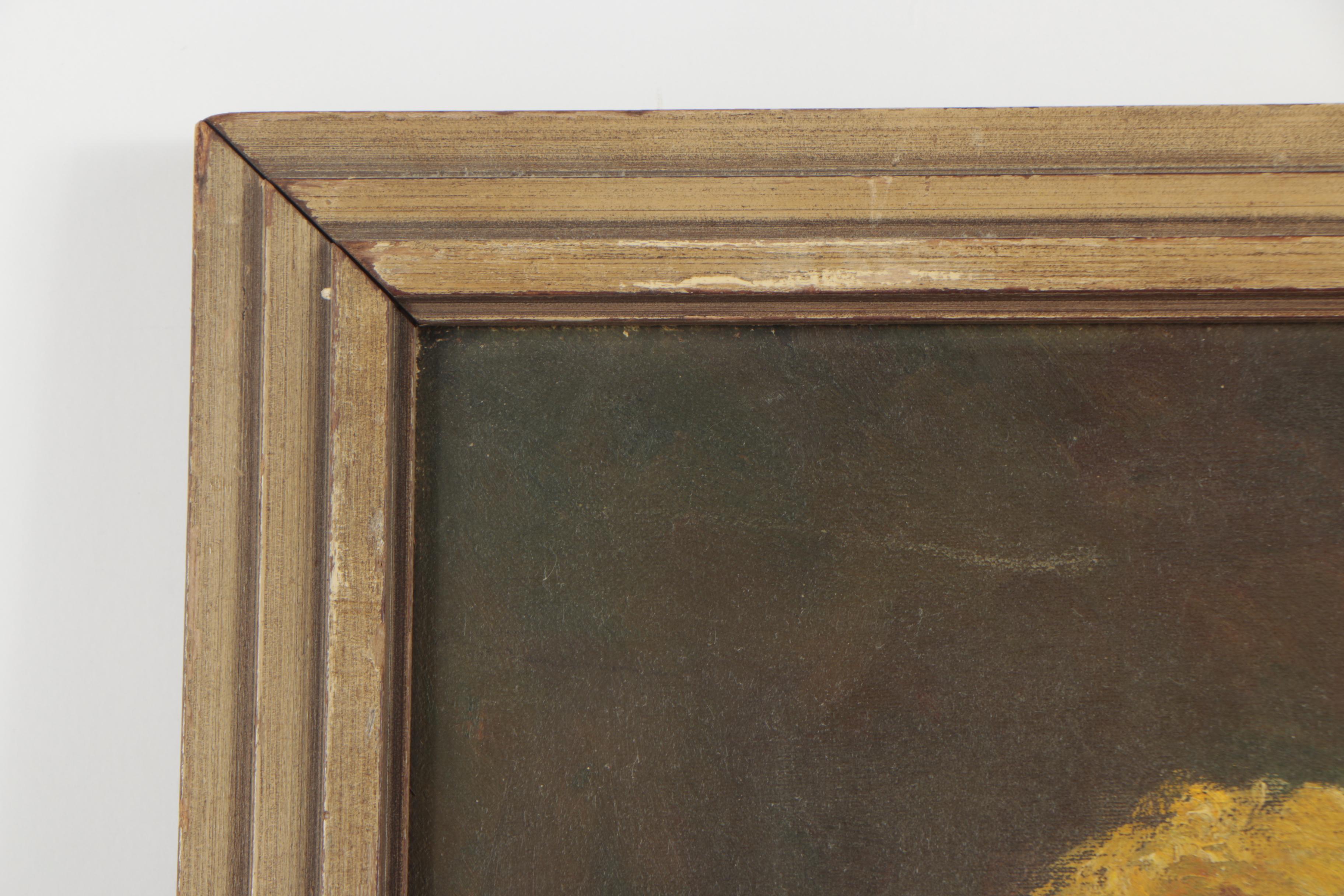 Sister Matilda Oil Floral Bouquet Painting