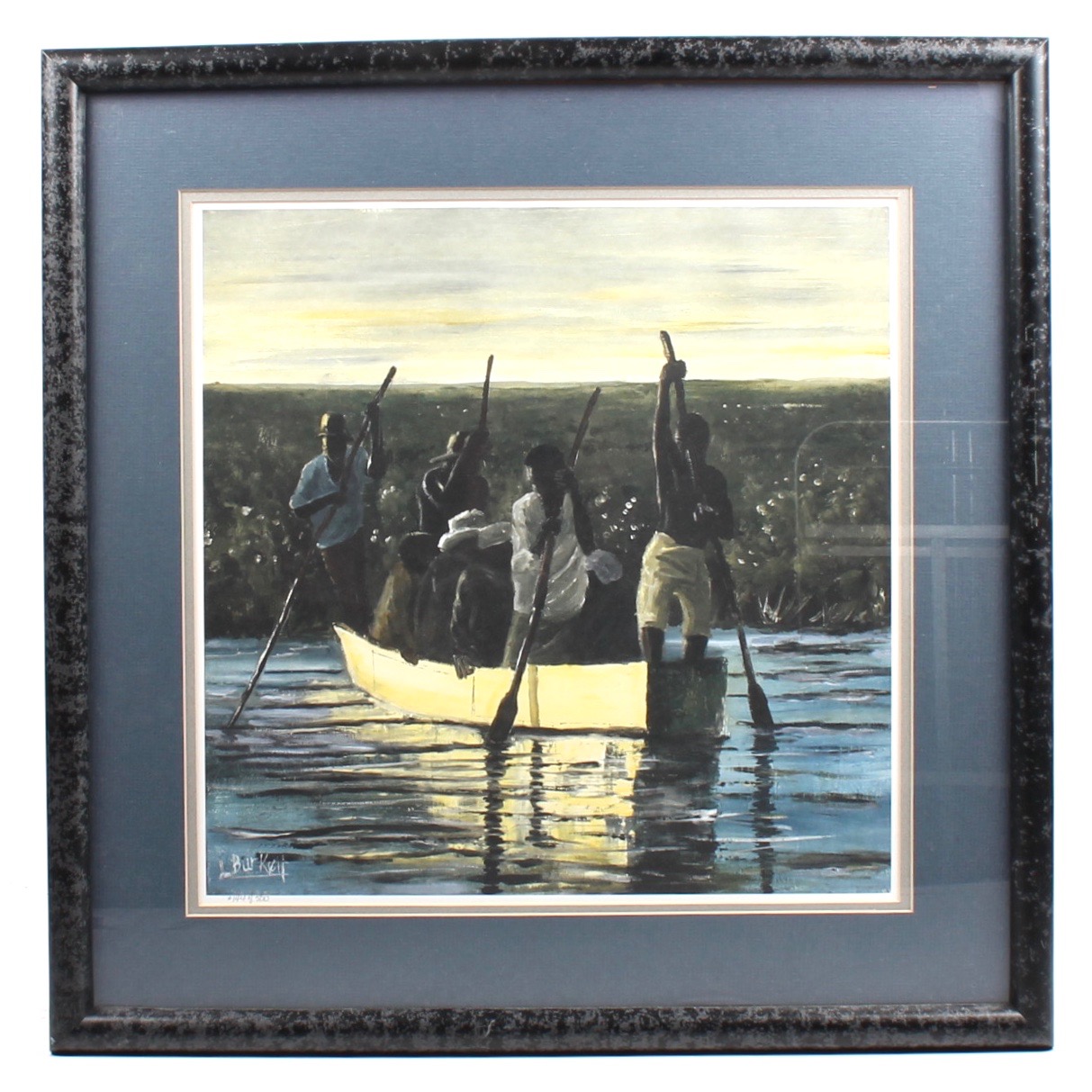 Albert Laurence Burkett Limited Edition Offset Lithograph