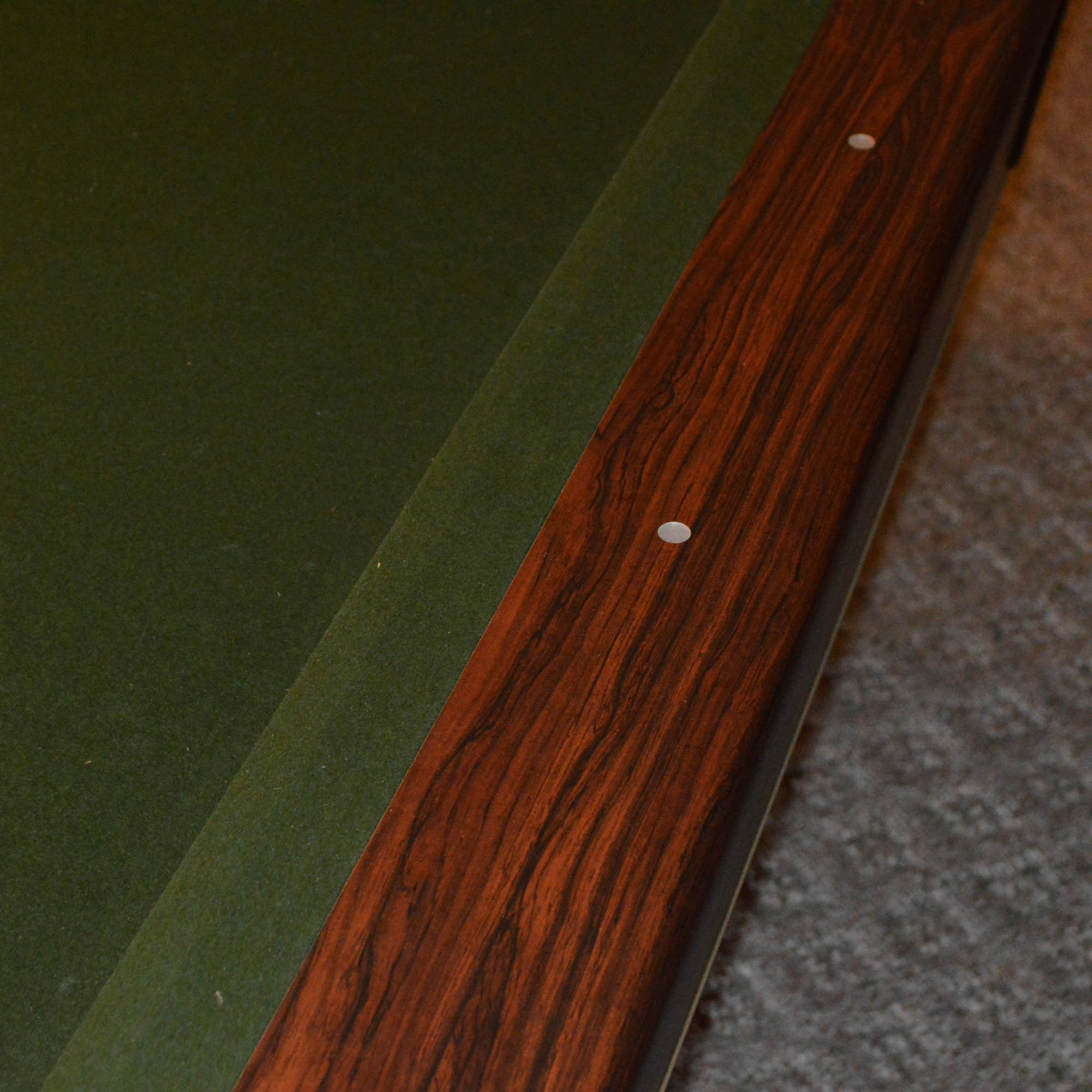 Vintage Steepleton Billiards Table with Accessories