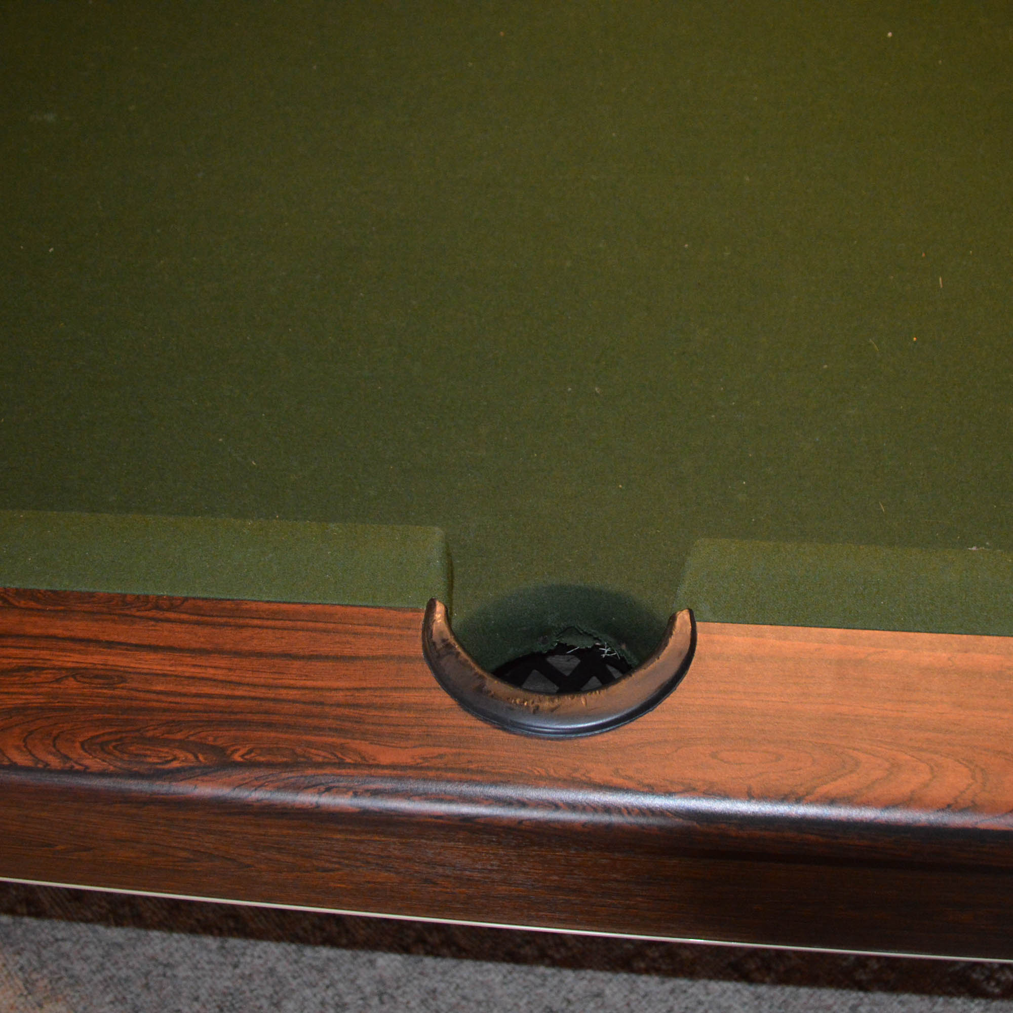 Vintage Steepleton Billiards Table with Accessories