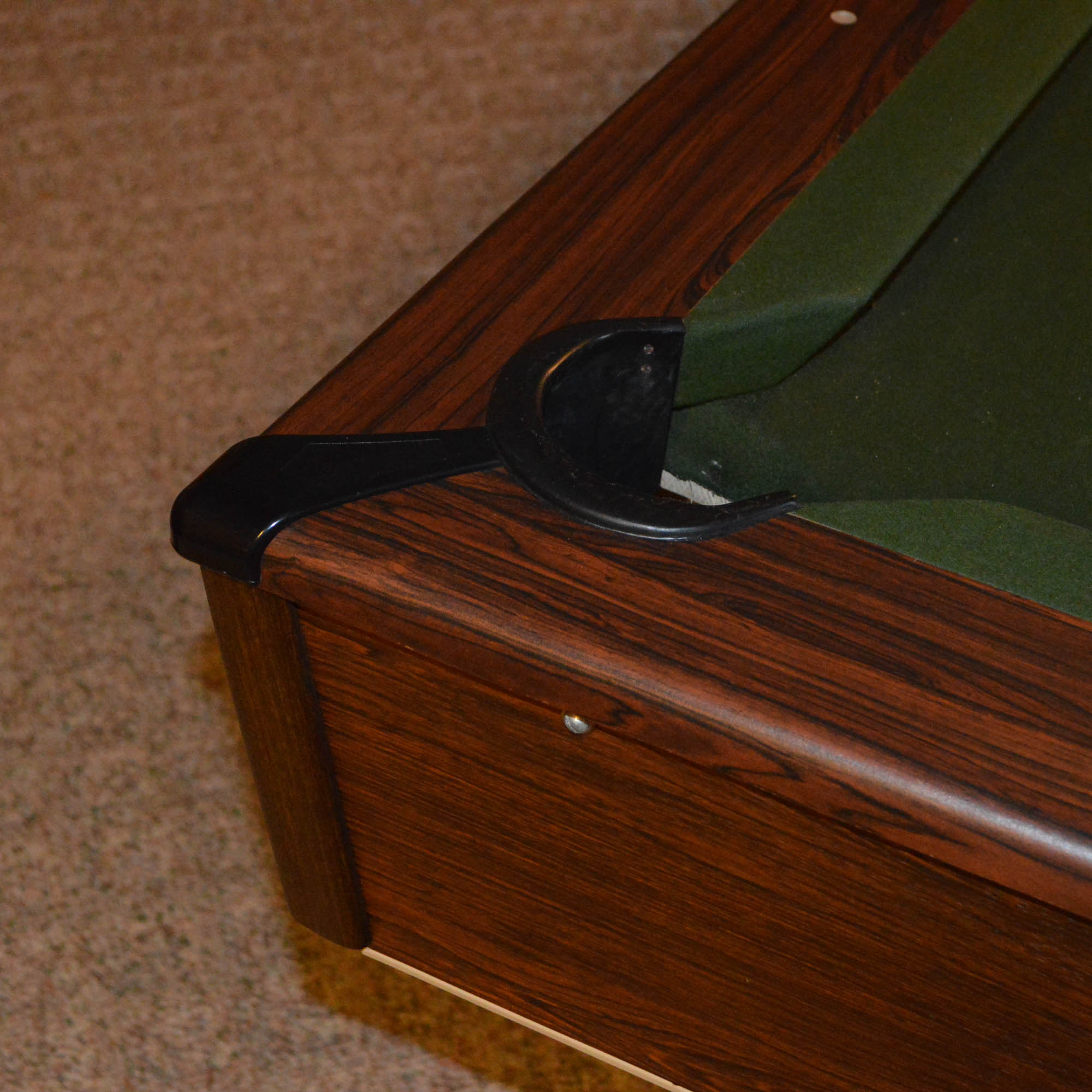 Vintage Steepleton Billiards Table with Accessories