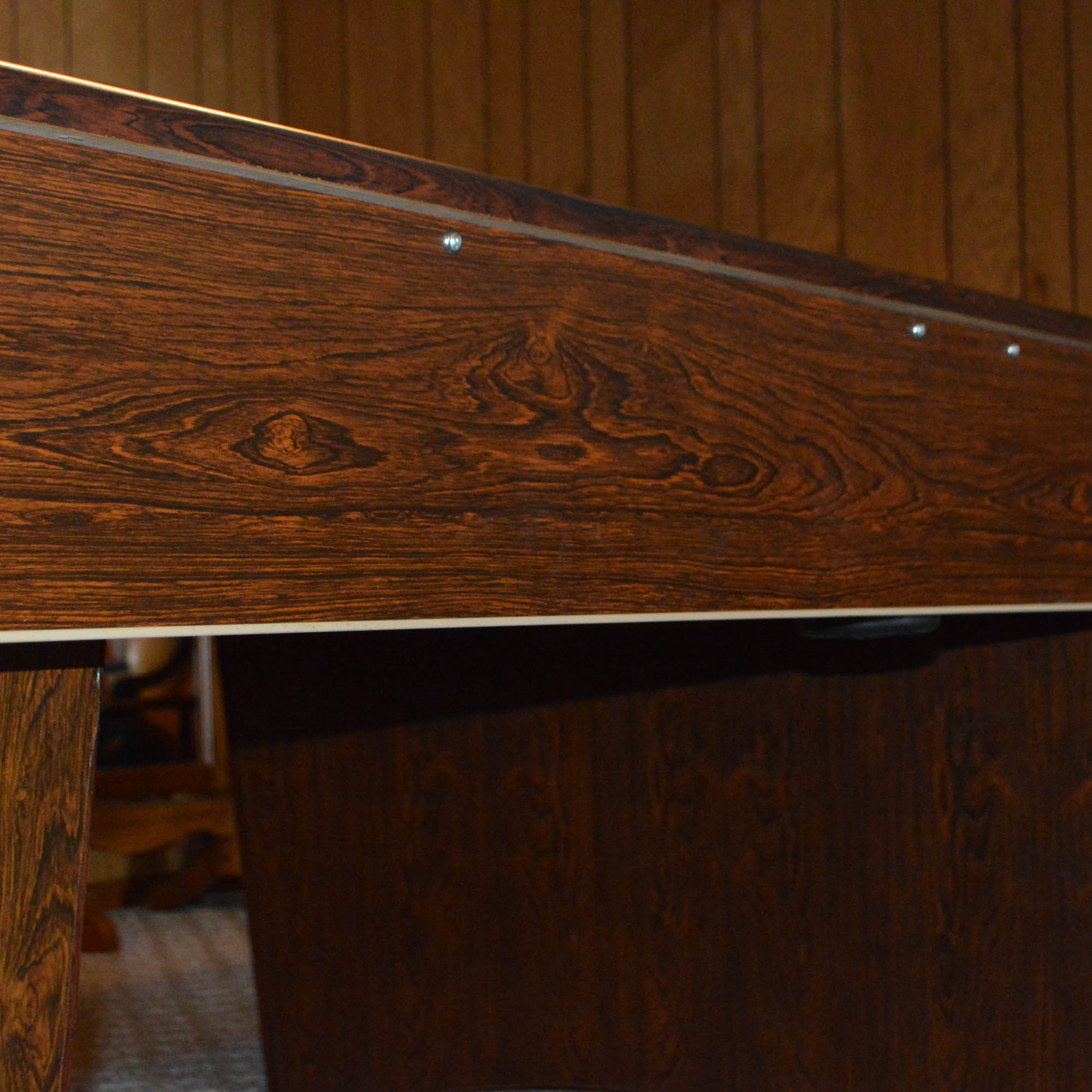 Vintage Steepleton Billiards Table with Accessories