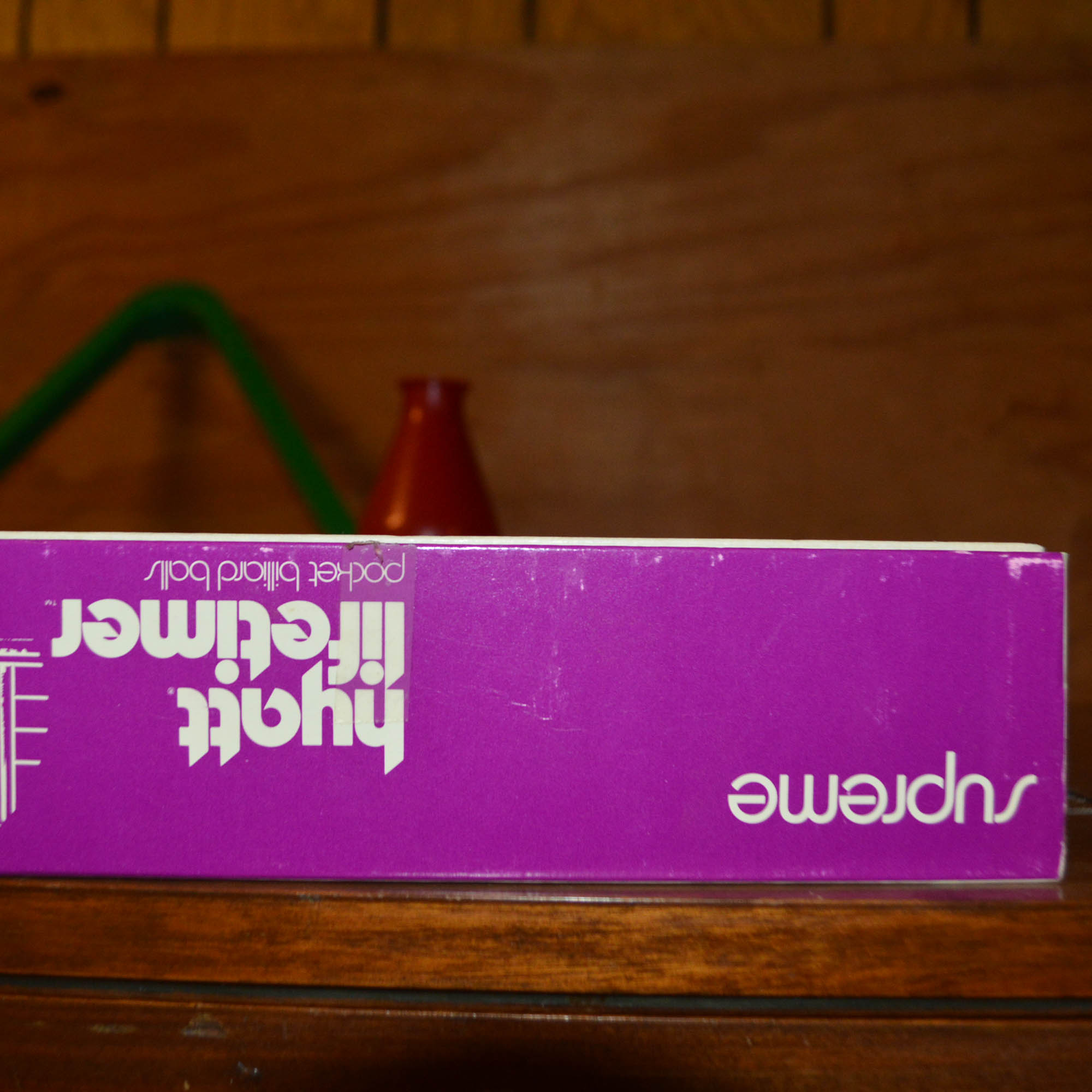 Vintage Steepleton Billiards Table with Accessories