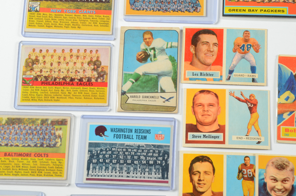1950s and 1960s Football Cards