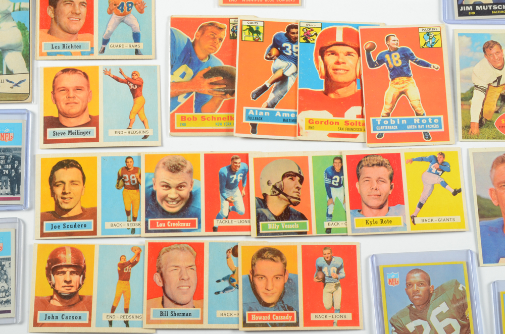 1950s and 1960s Football Cards