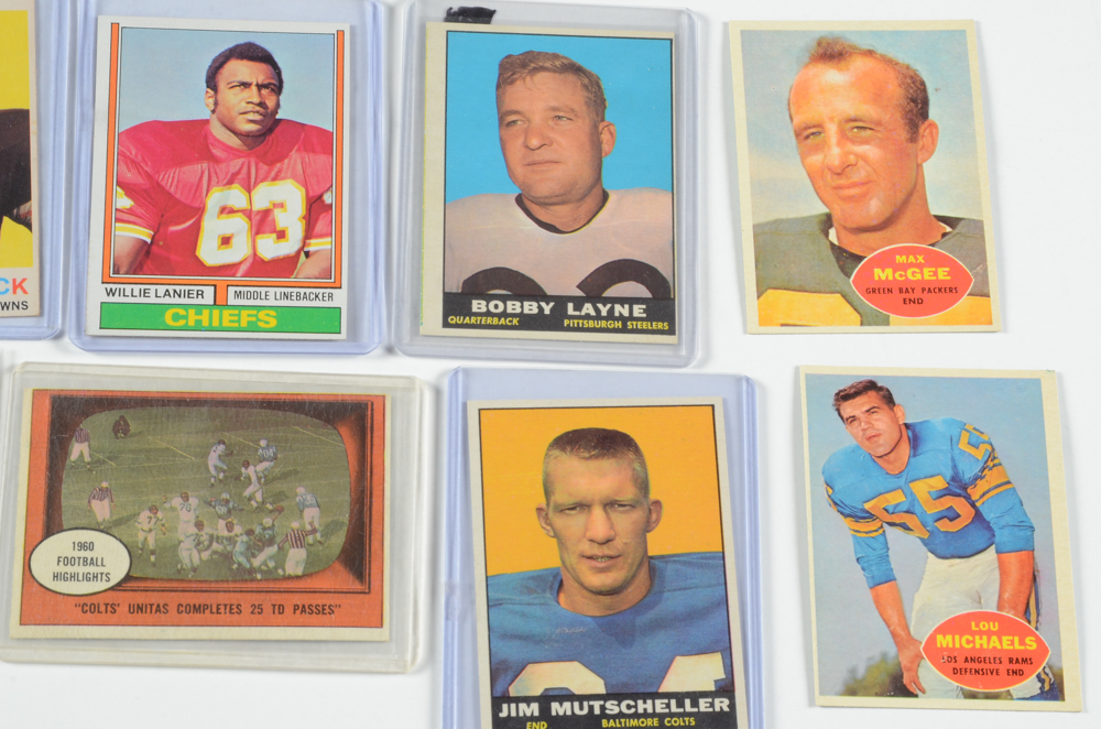 1950s and 1960s Football Cards