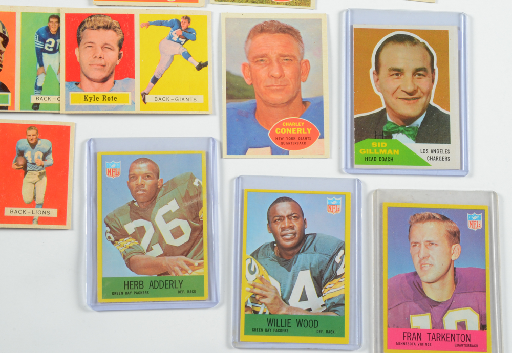 1950s and 1960s Football Cards