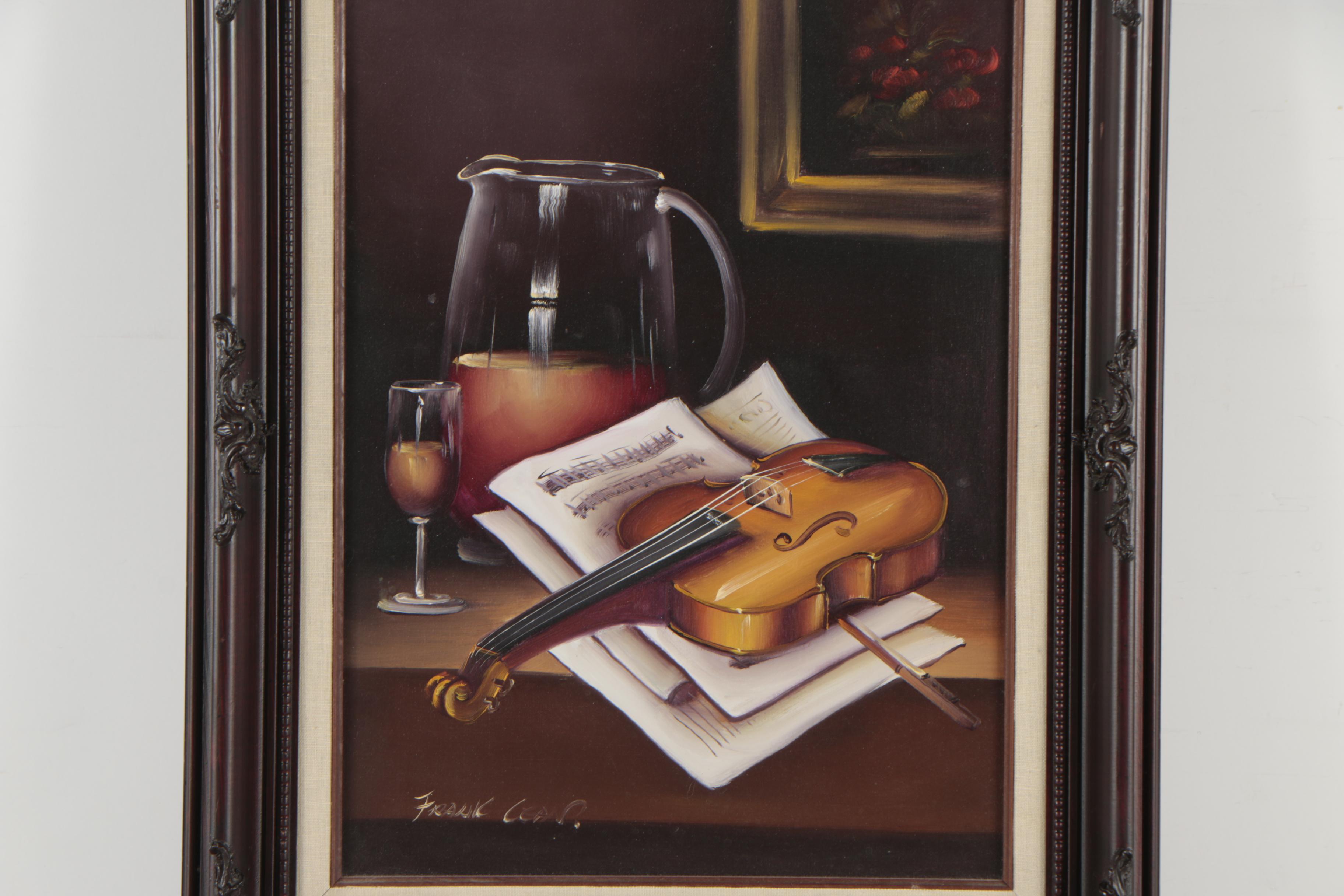 Frank Lean Still Life Painting