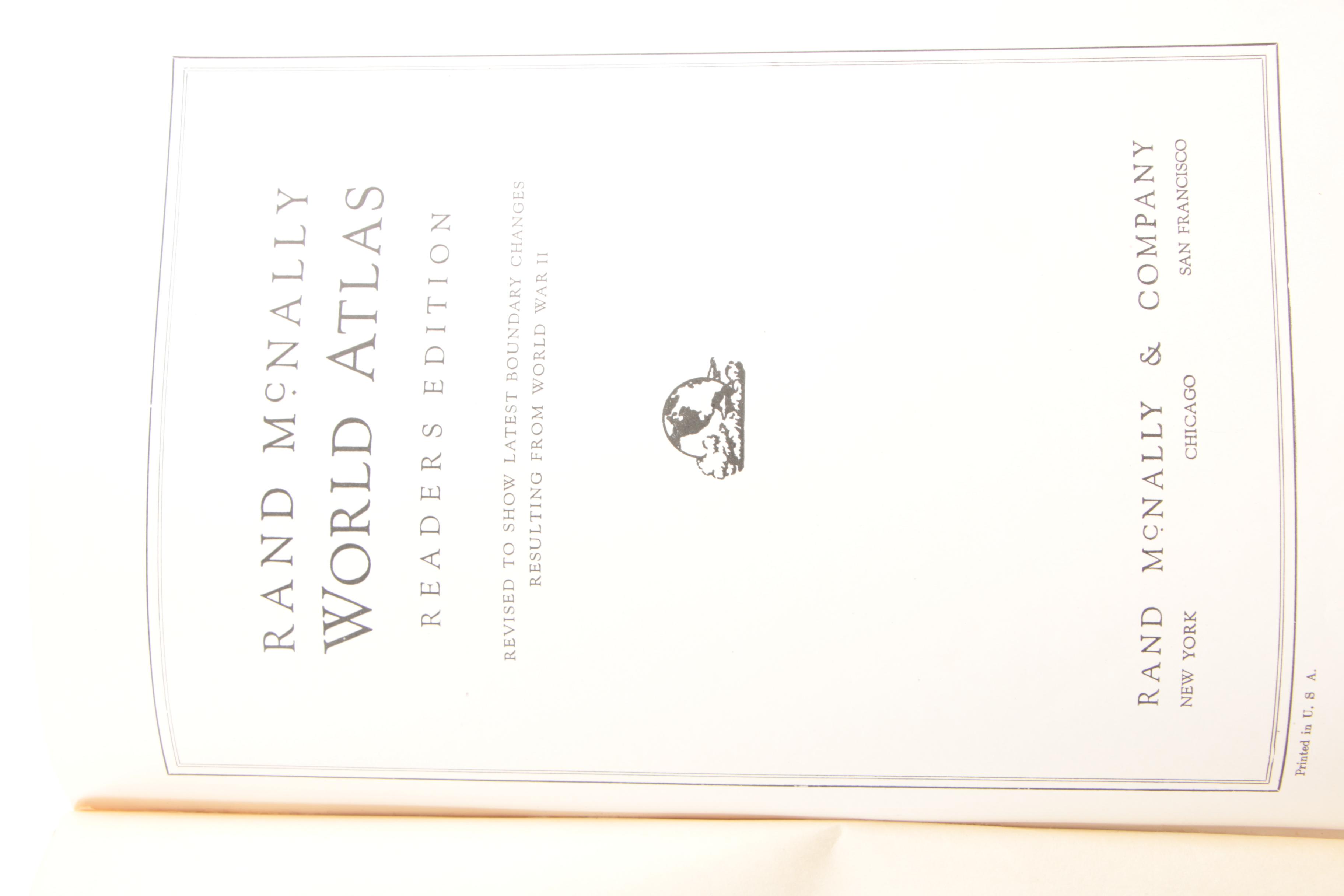 Replogle Twelve Inch Globe with Atlas