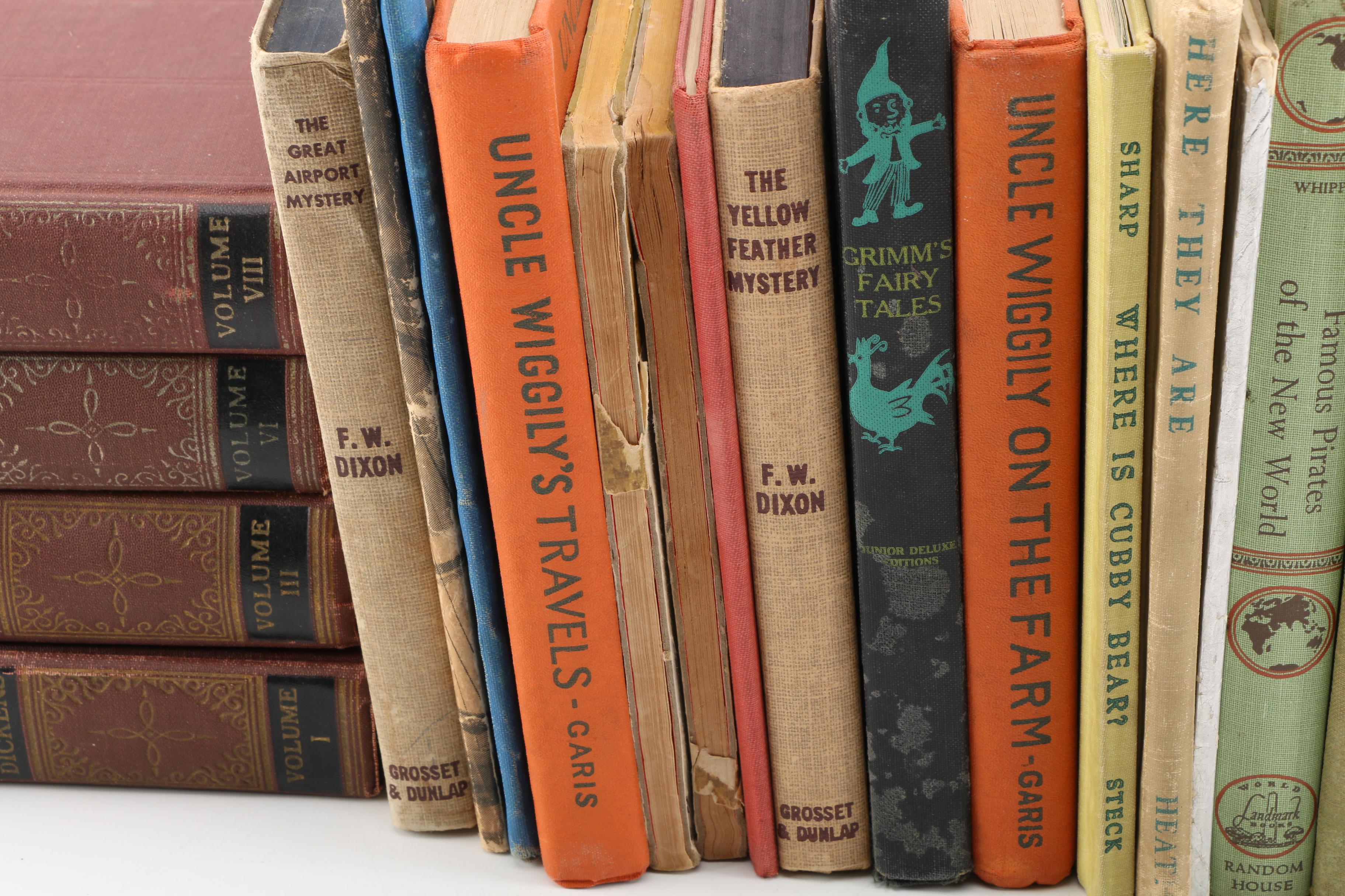 Vintage Books Including "The Hardy Boys" Mysteries