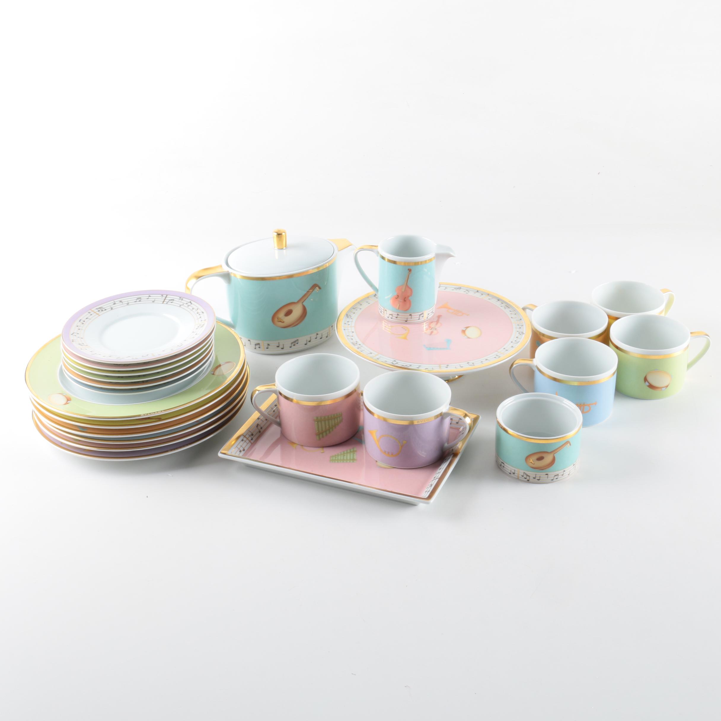 Rosenthal Bulgari "Concerto" Porcelain Tableware
